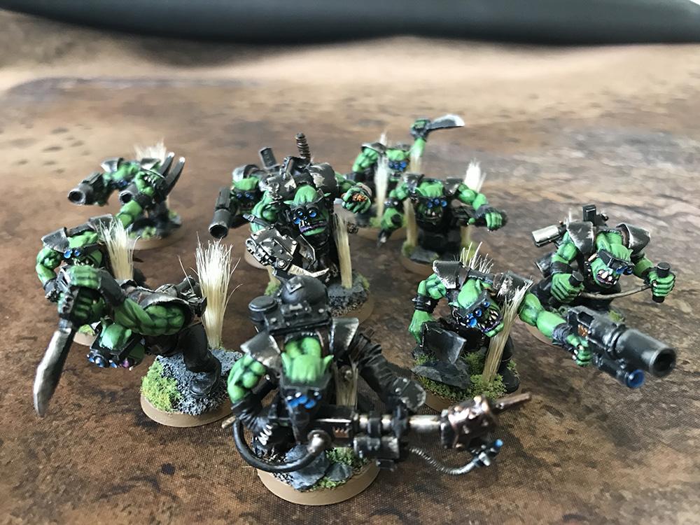 The kommandos!