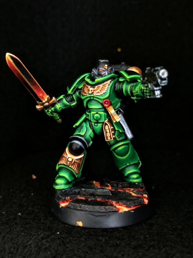 bandai salamander space marine