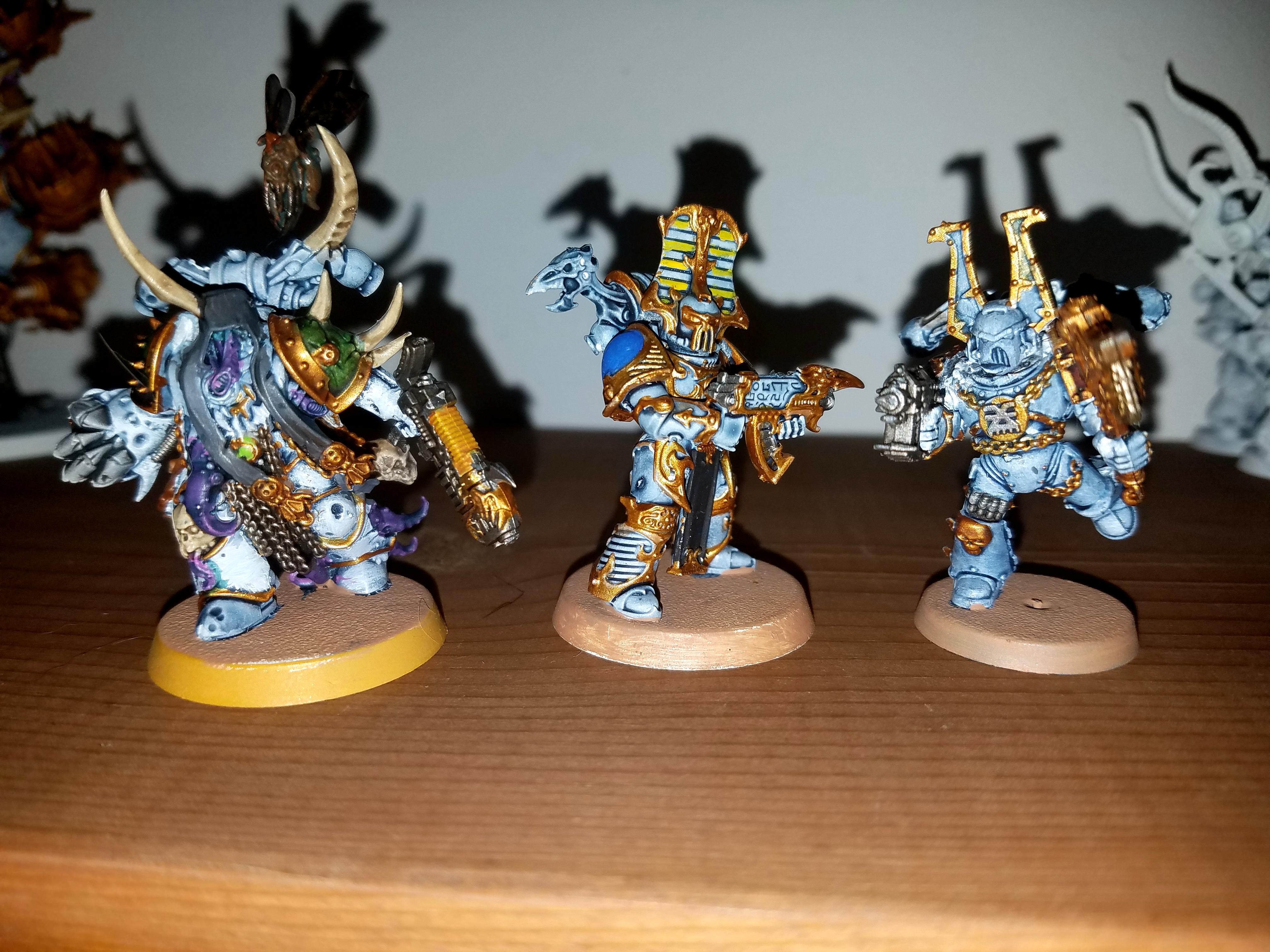 Berserkers, Plague Marines, Rubric, Thousand Sons