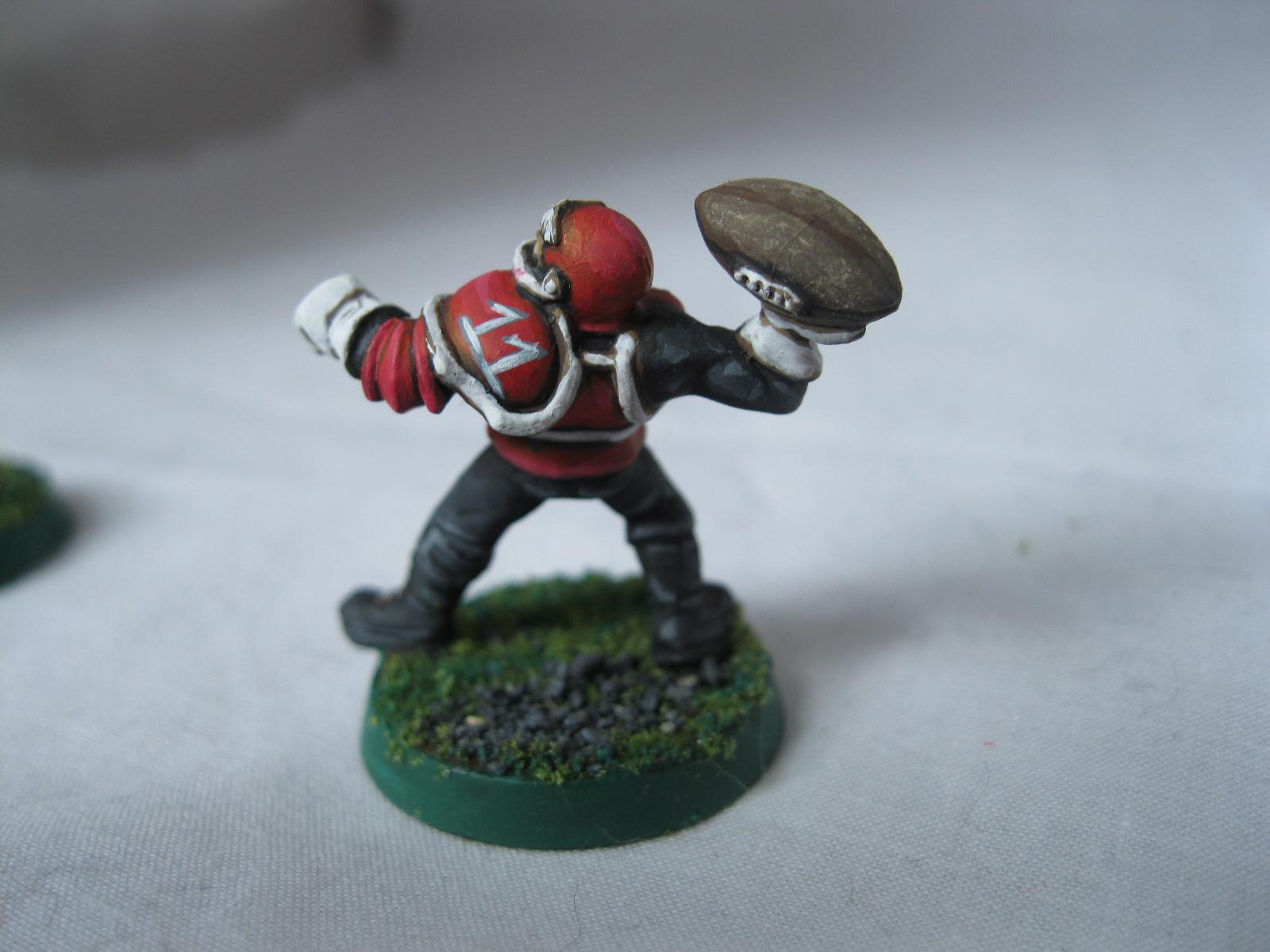 Blood Bowl Human Thrower, Back