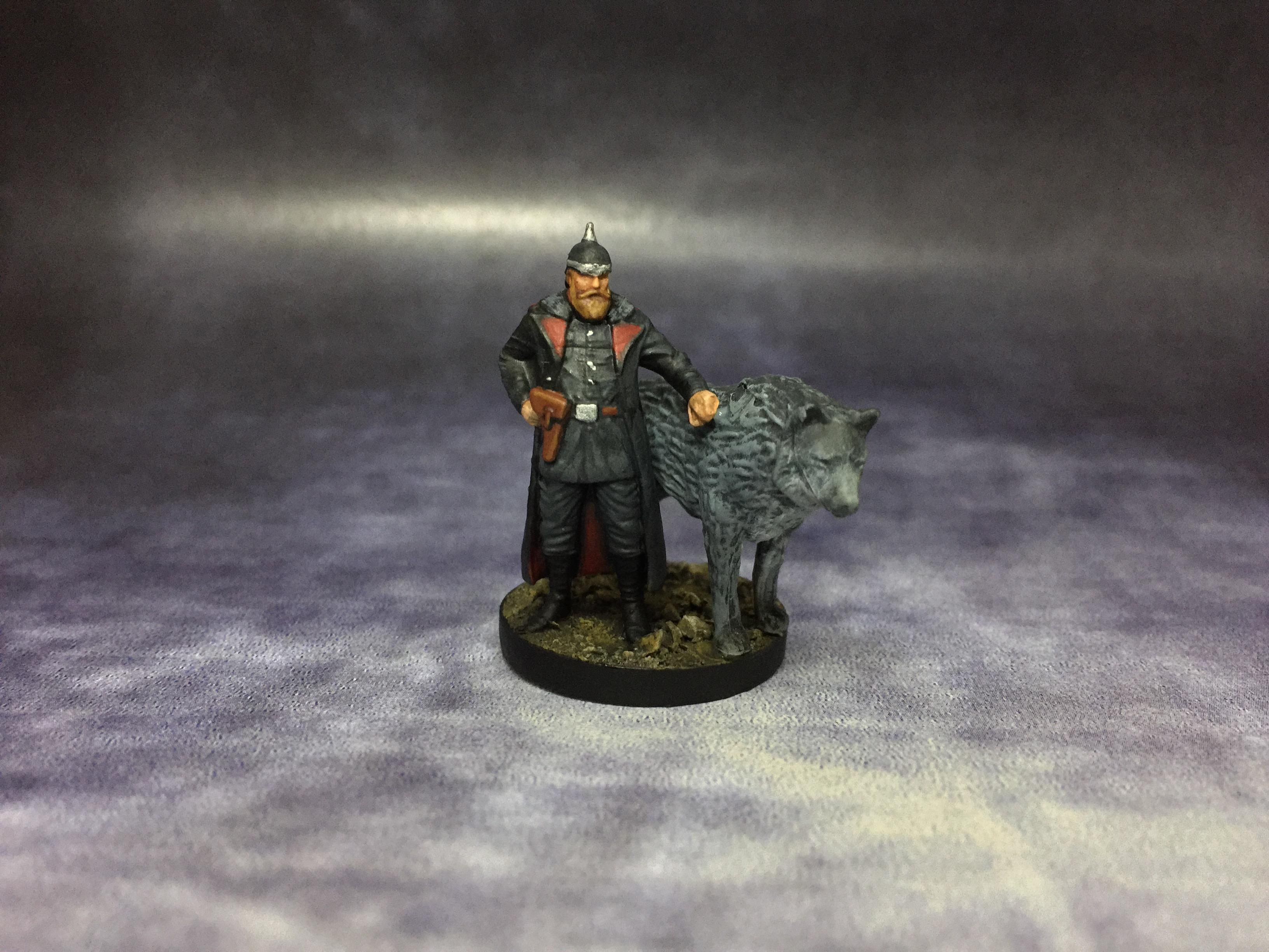 Board Game, Officer, Scythe, Wolf