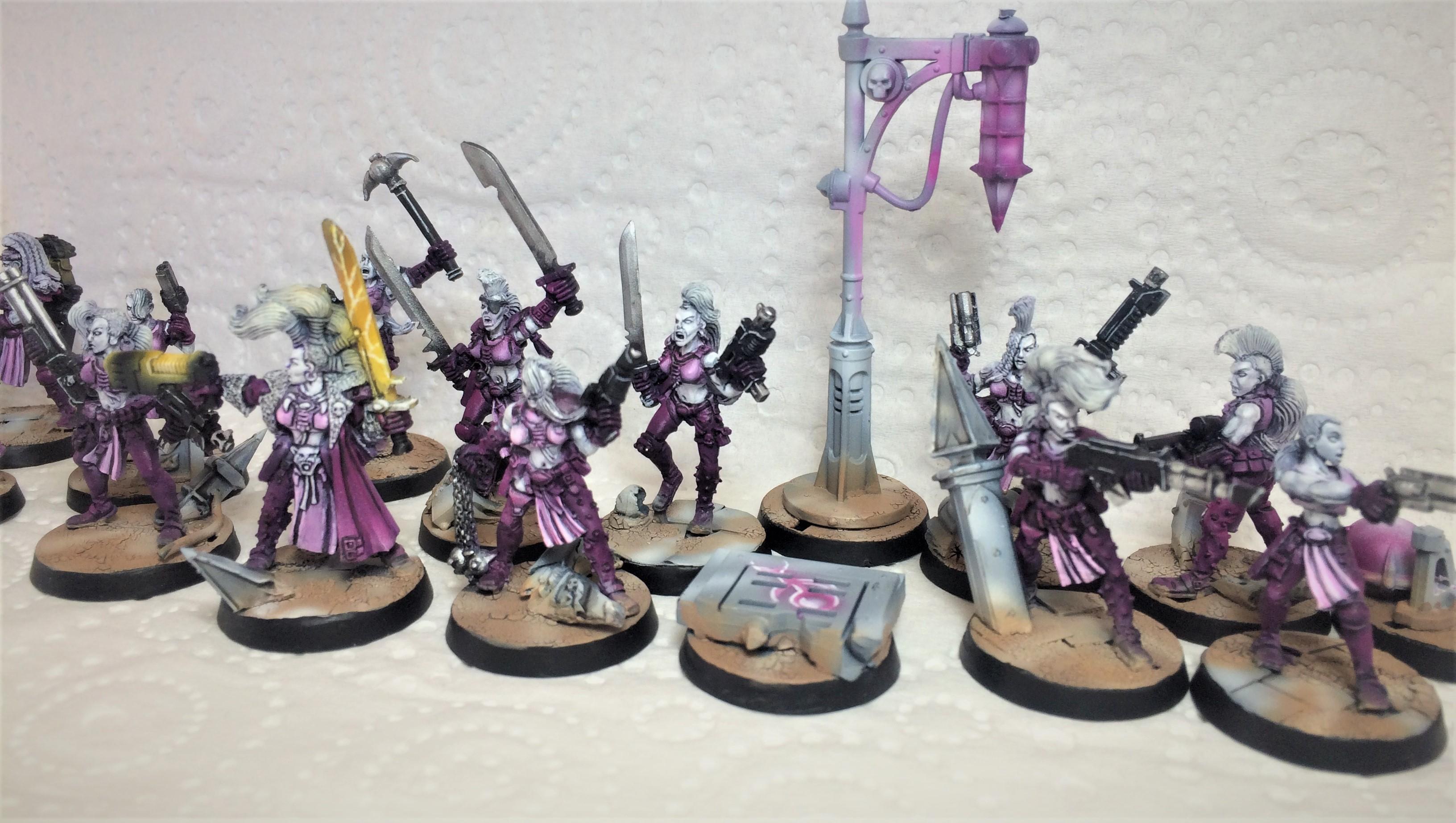 Escher, Necromunda, Slaanesh, Warhammer 40,000