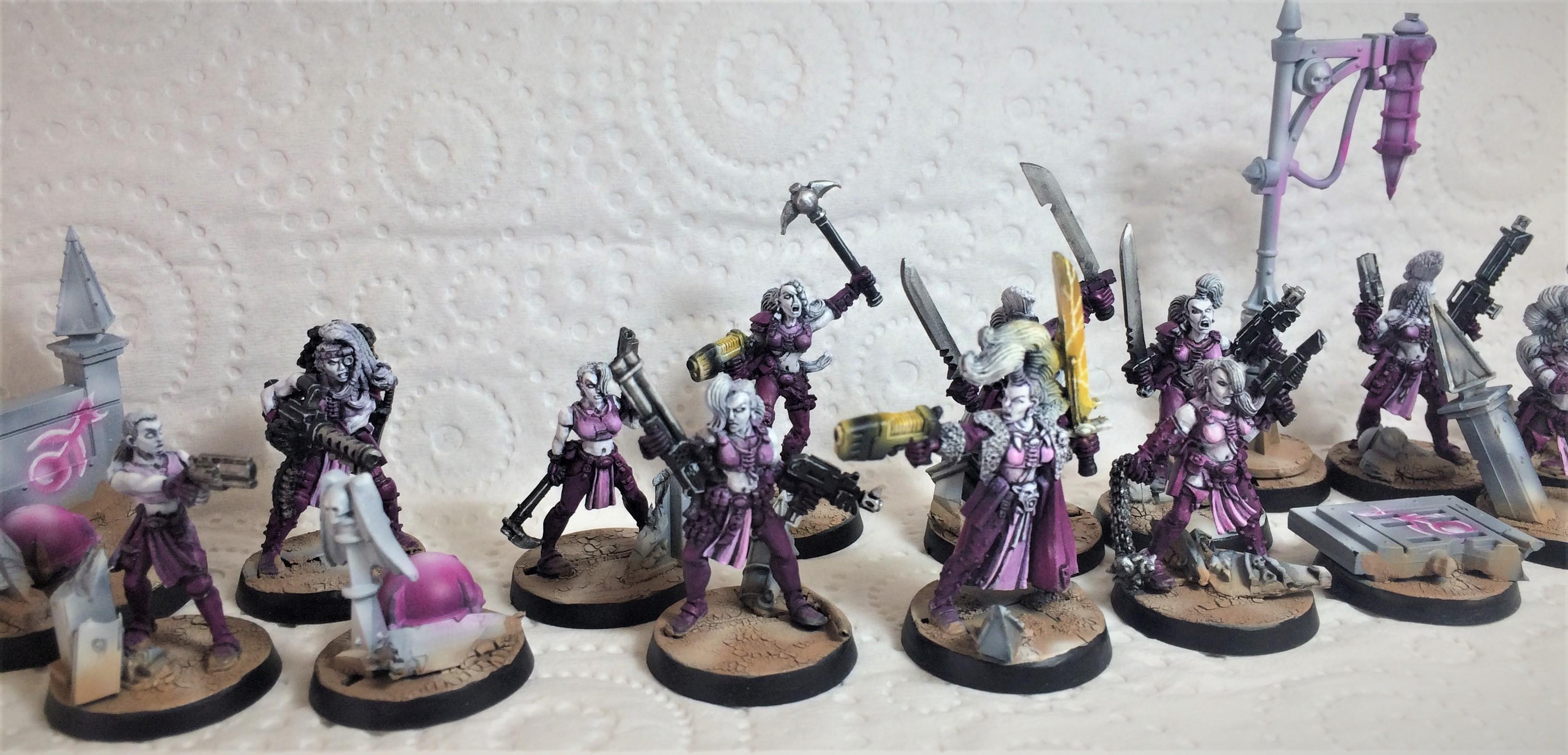 Escher, Necromunda, Slaanesh, Warhammer 40,000