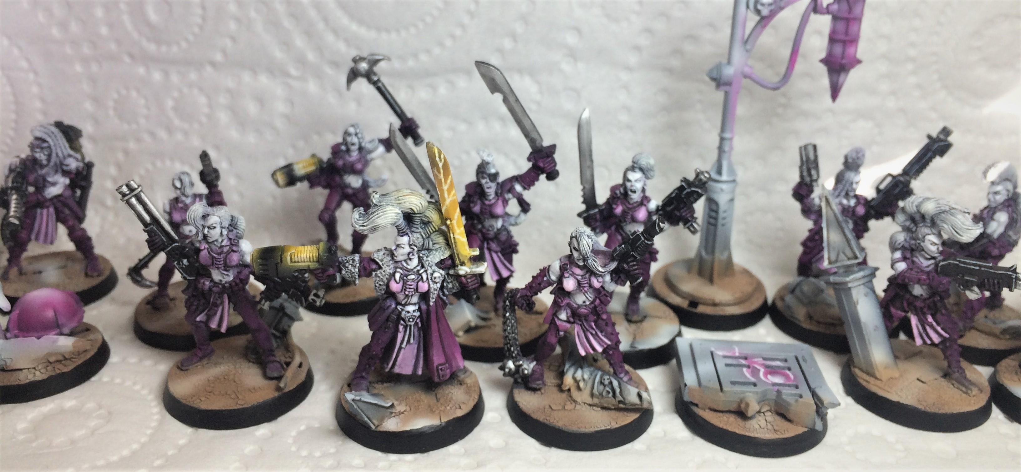 Escher, Necromunda, Slaanesh, Warhammer 40,000