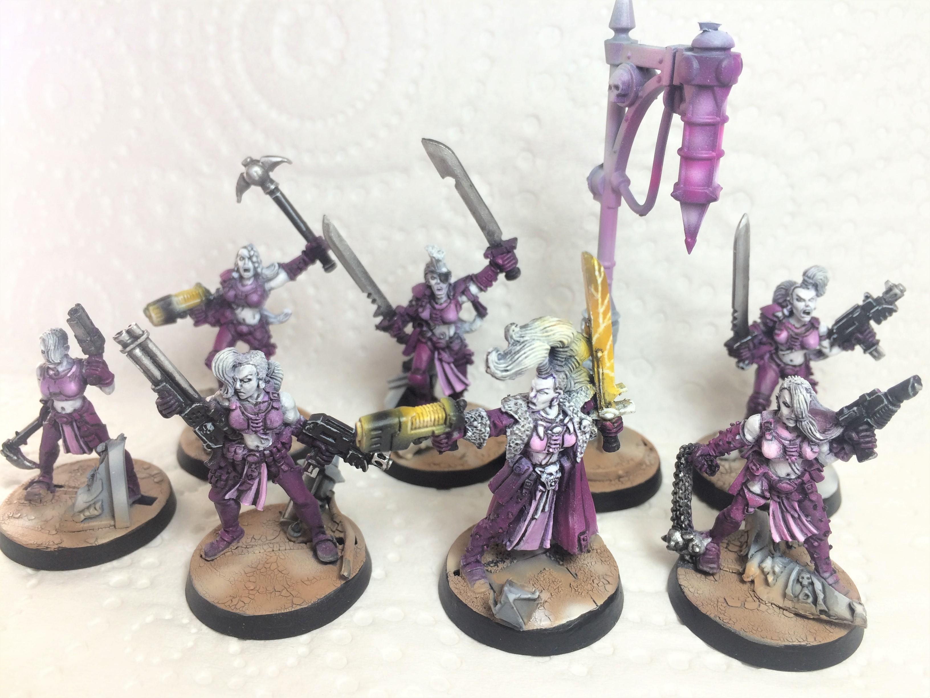 Escher, Necromunda, Slaanesh, Warhammer 40,000
