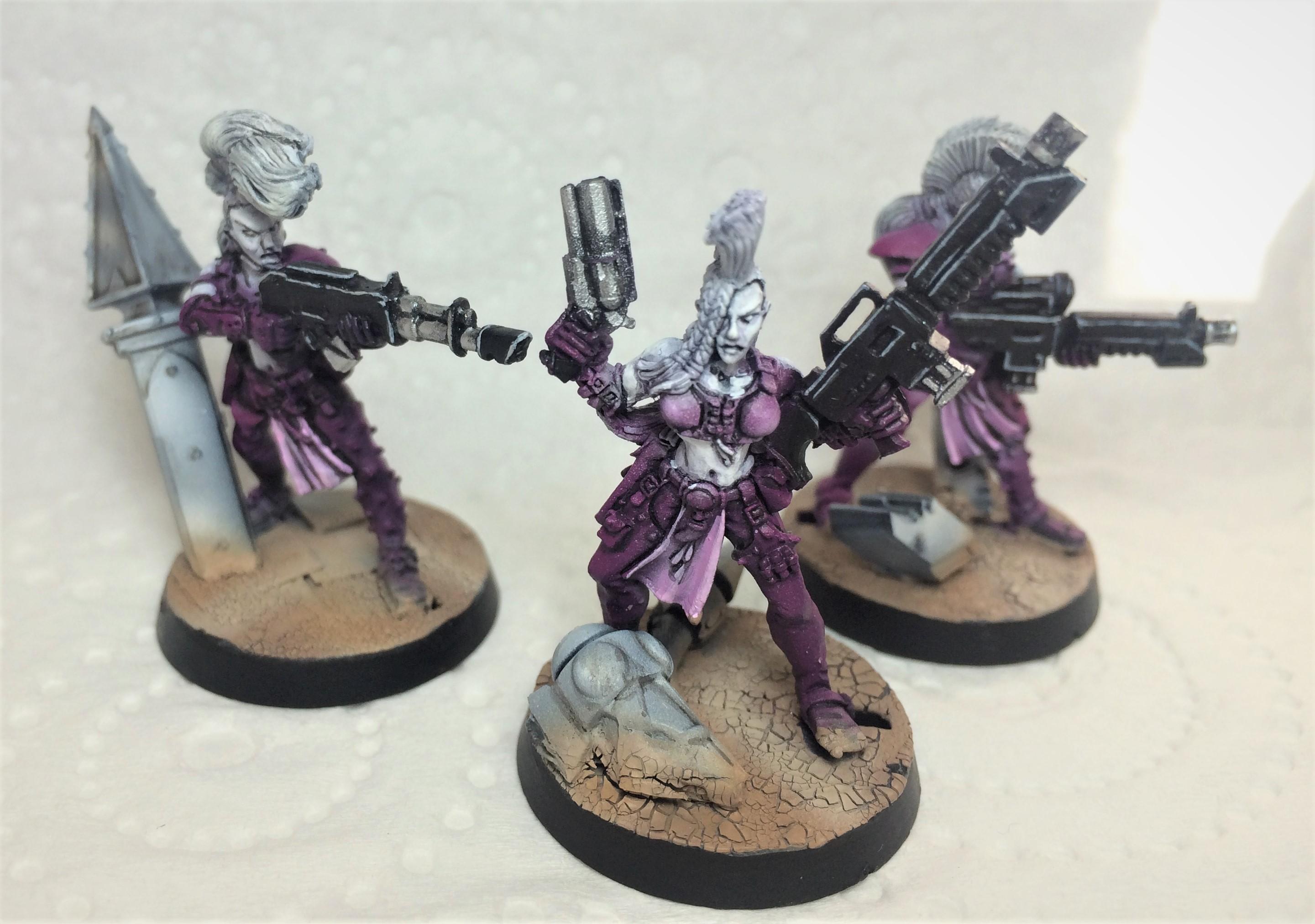Escher, Necromunda, Slaanesh, Warhammer 40,000