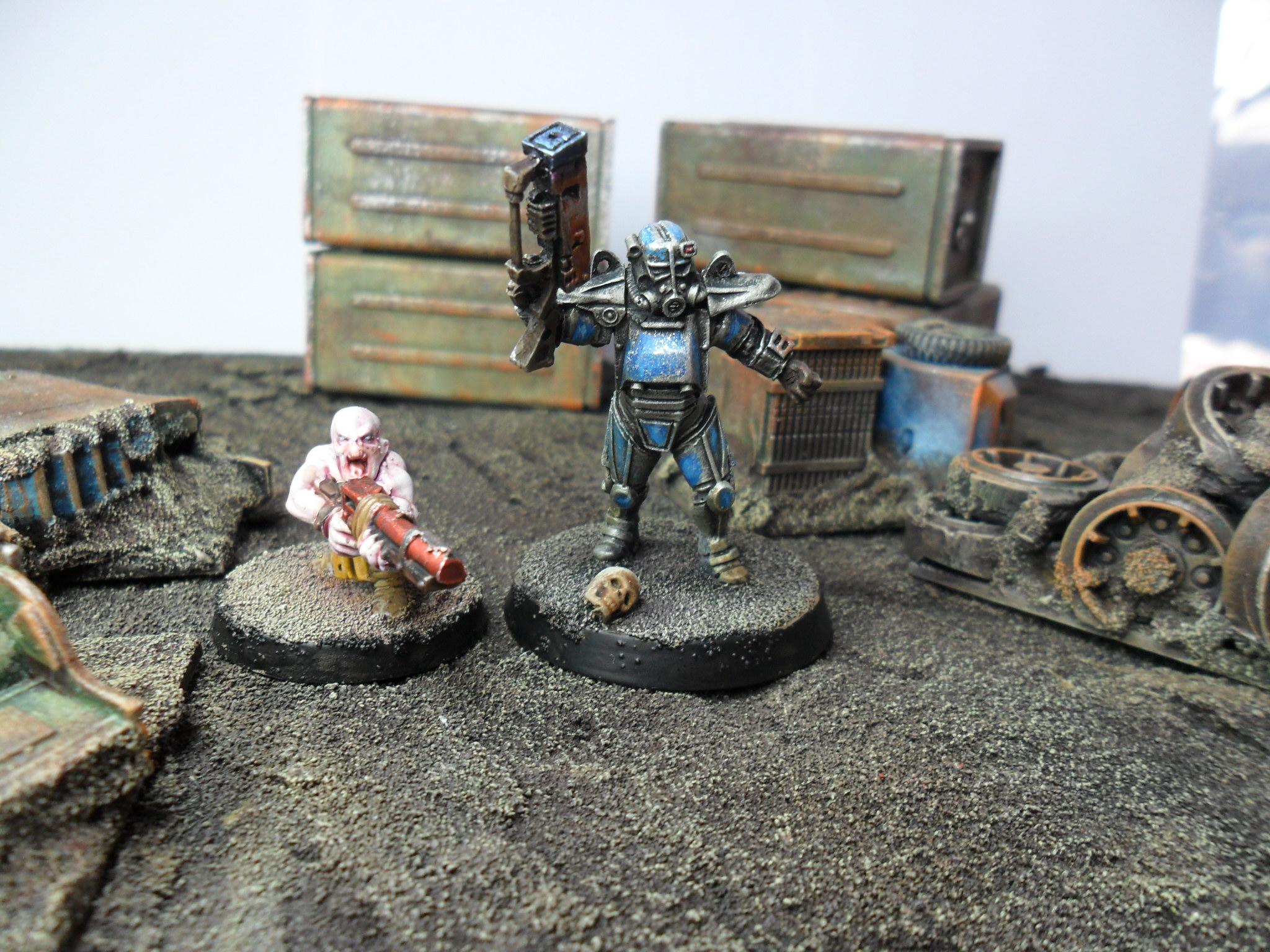 Wasteland wanderer and Pesci the mutant. 