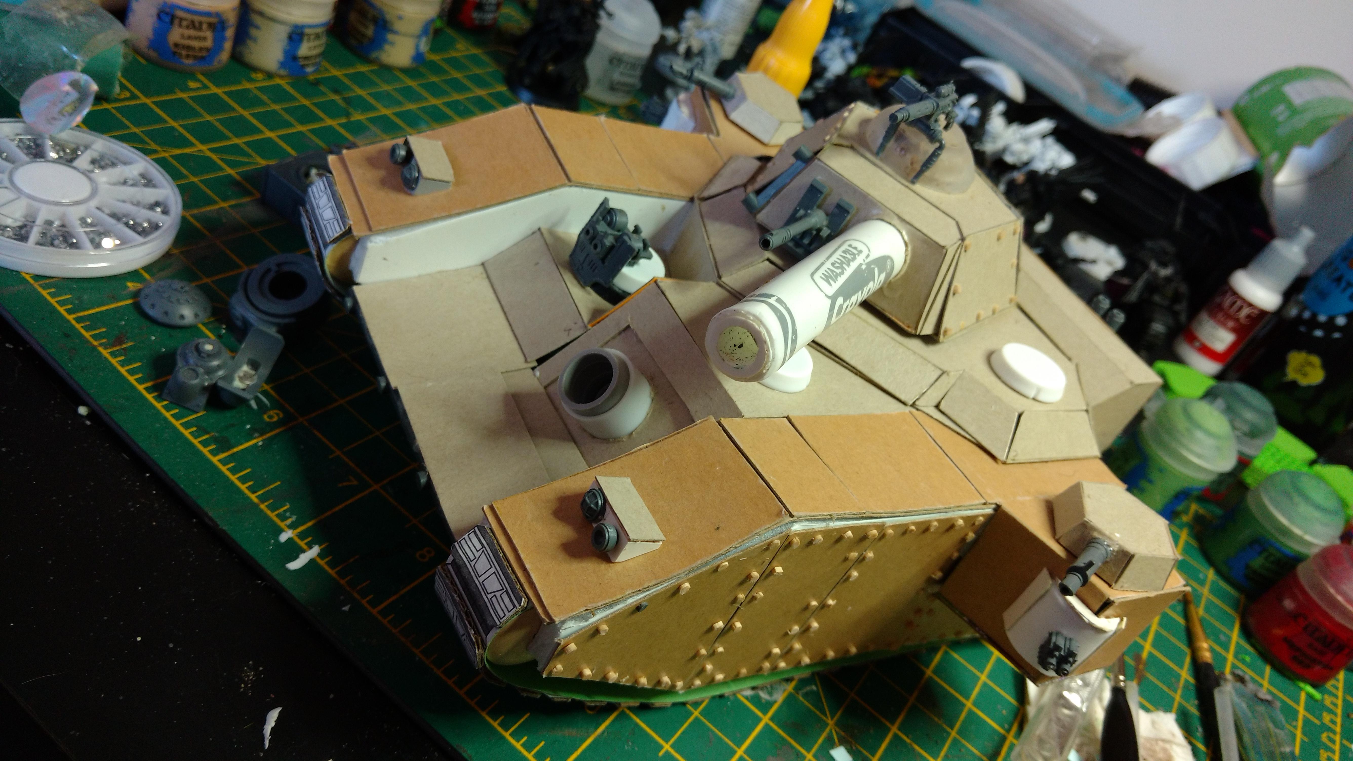 Scratchbuilt baneblade