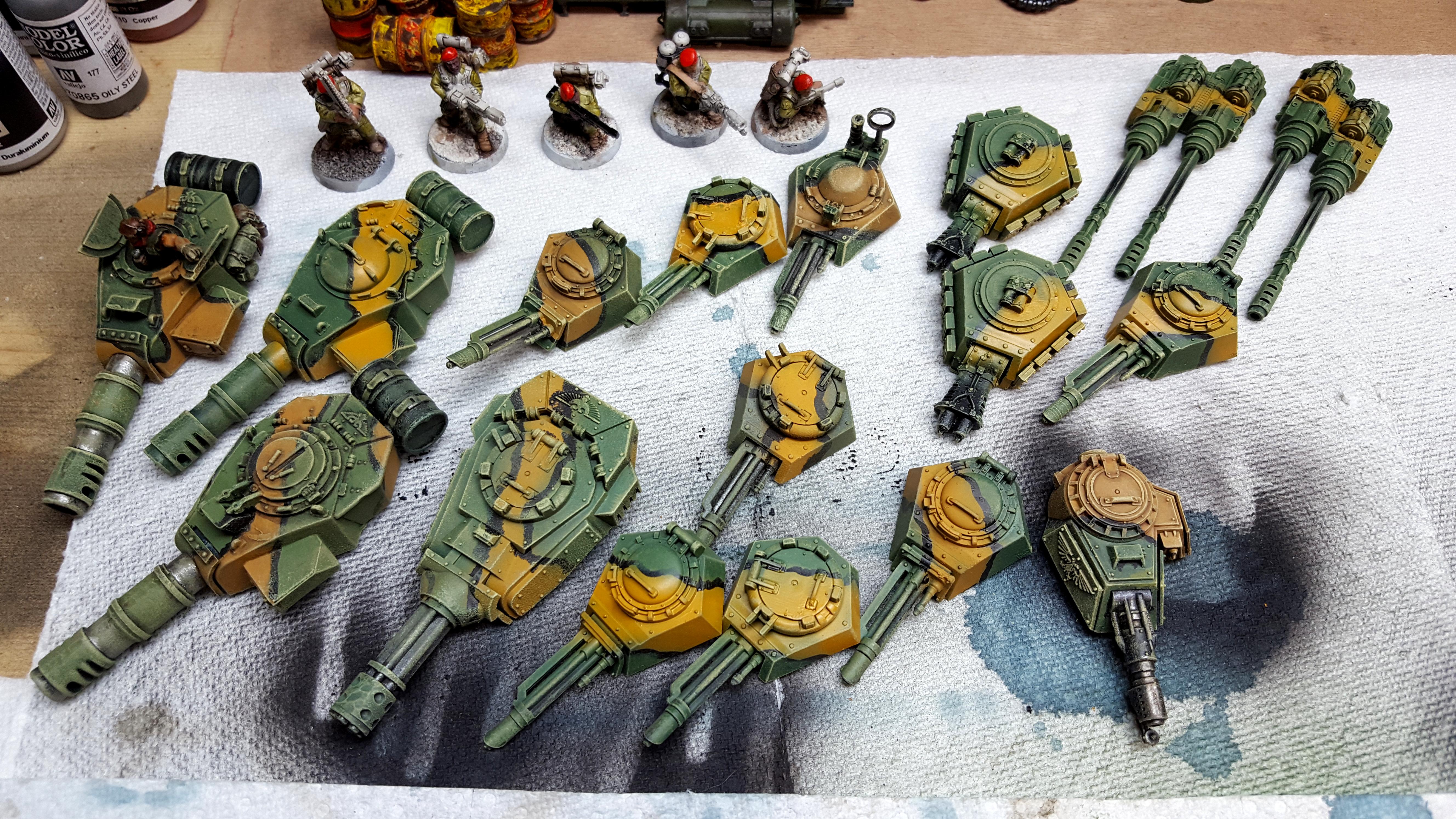 Astra, Camouflage, Catachan, Chimera, Guard, Imperial, Leman, Militarumaa, Russ, Tank, Work In Progress