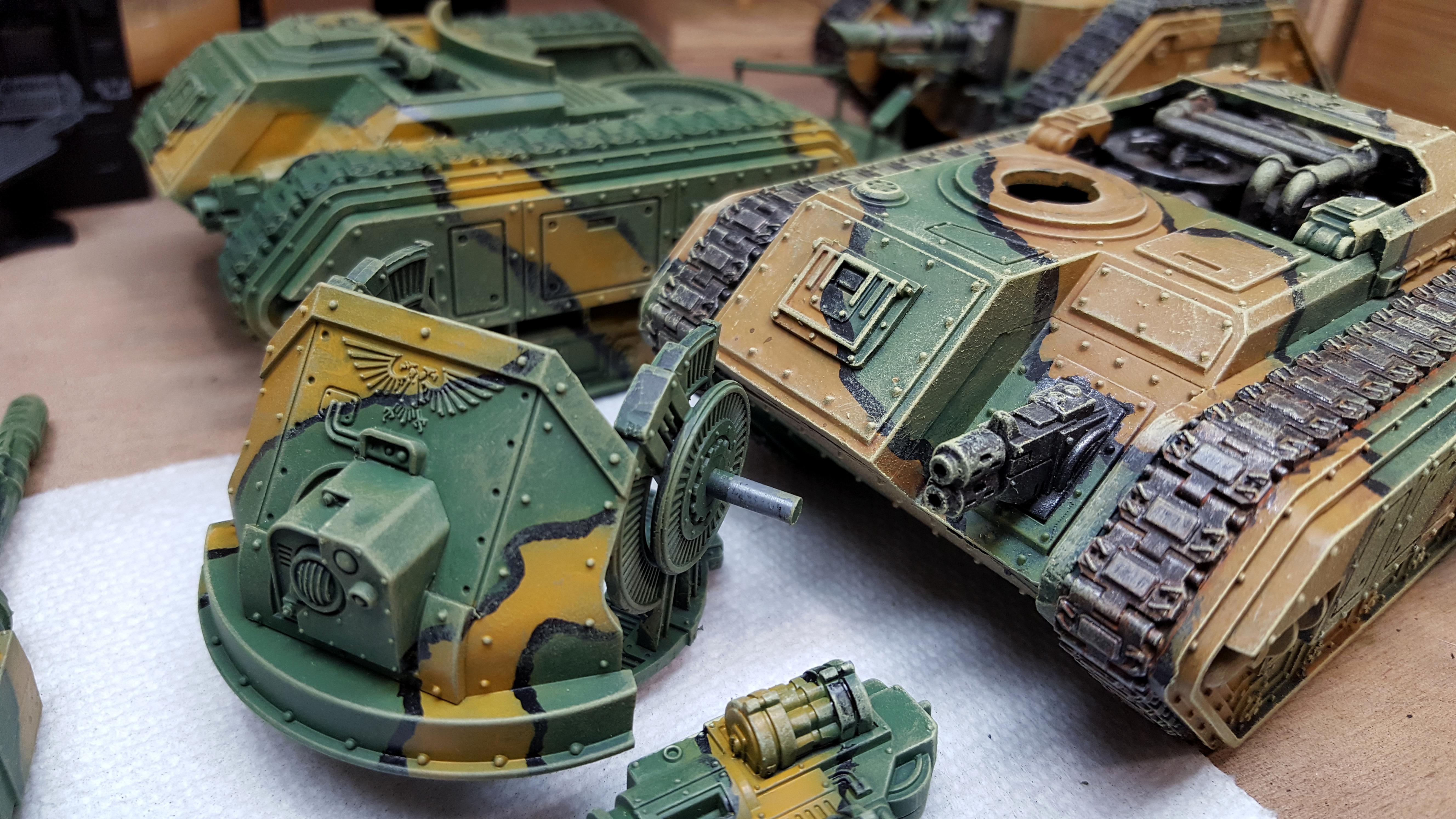 Astra, Camouflage, Catachan, Chimera, Guard, Imperial, Leman, Militarumaa, Russ, Tank, Work In Progress