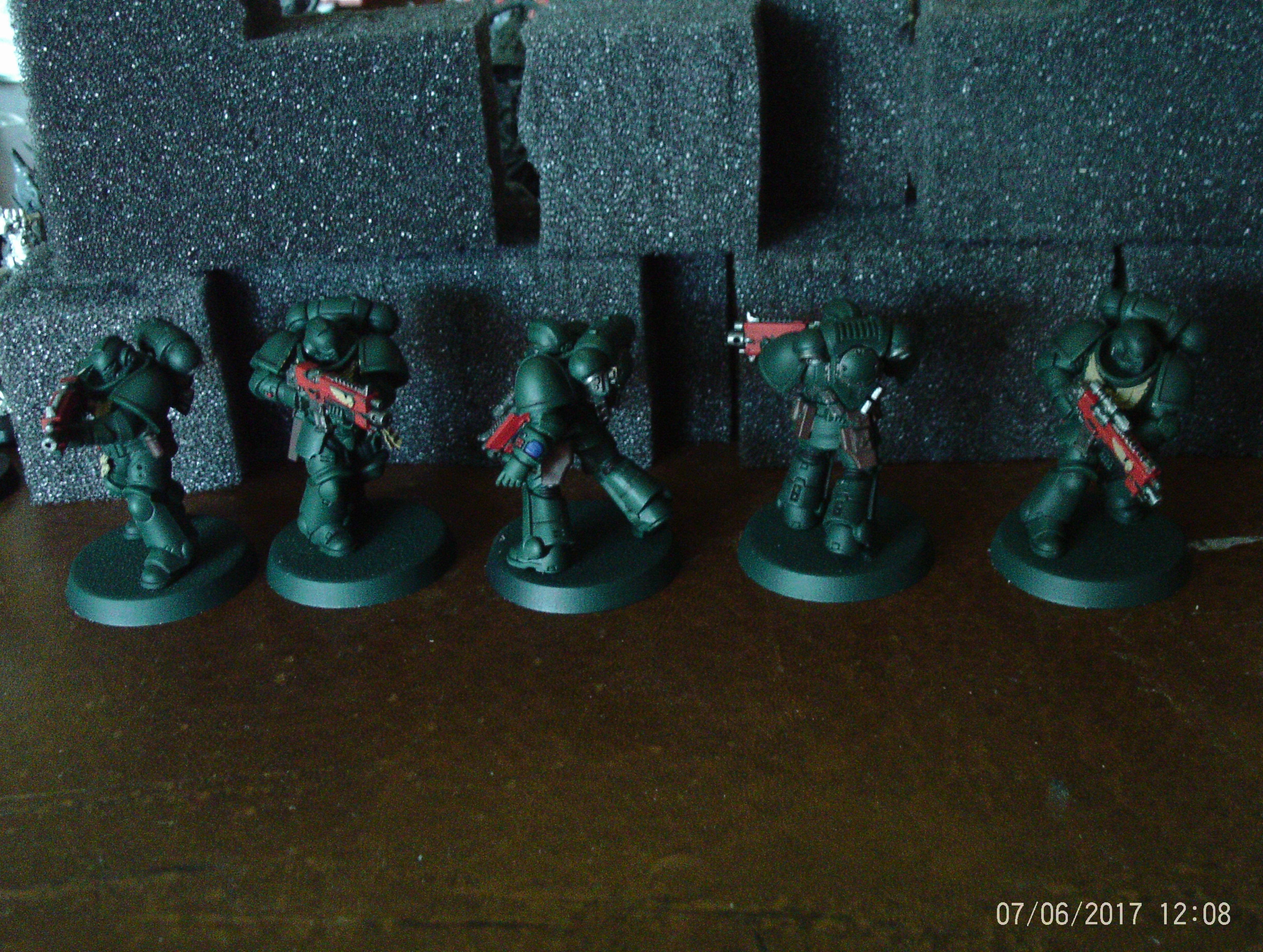 Intercessor Squad 1 WIP 2