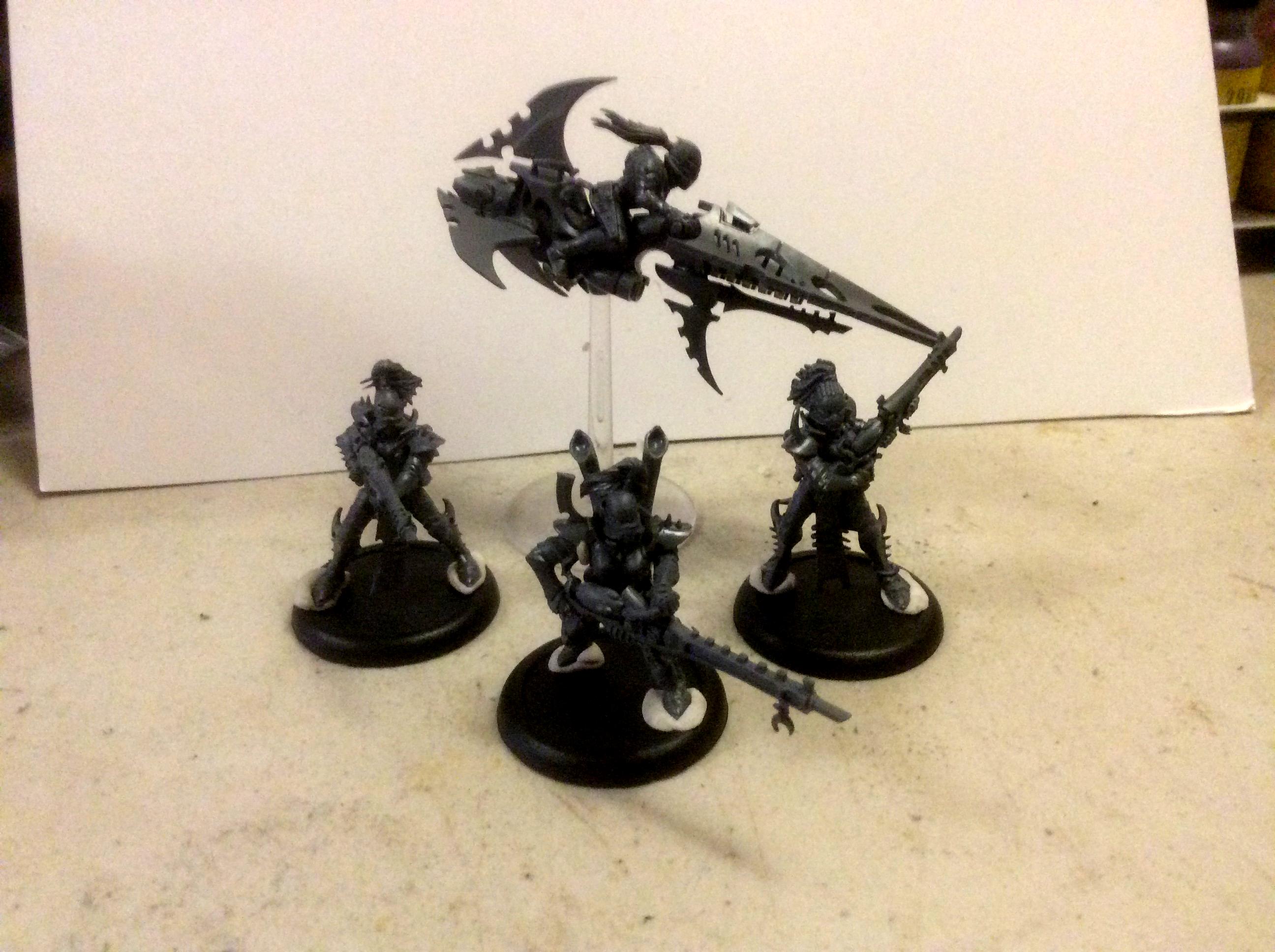 Dark Eldar, Jetbike, Kabalite, Kit Bash, Reaver, Work In Progress