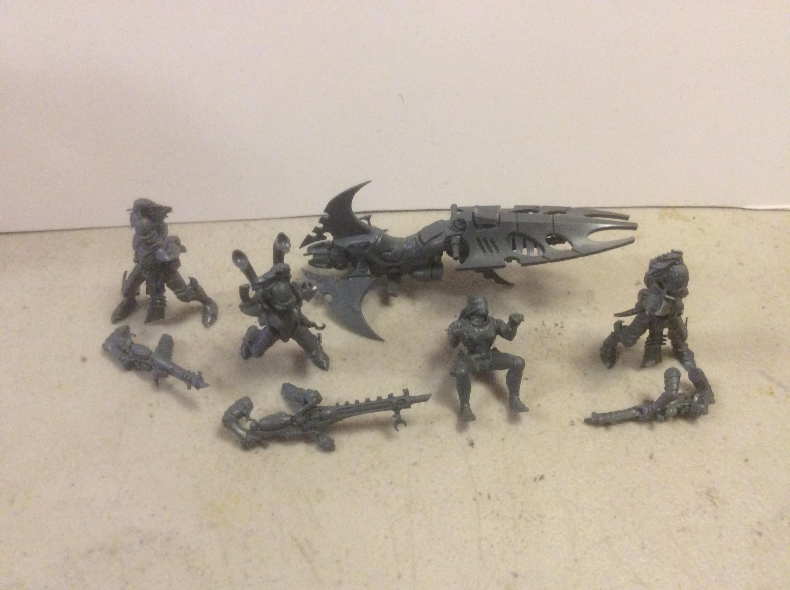 Dark Eldar, Jetbike, Kabalite, Kit Bash, Reaver, Work In Progress