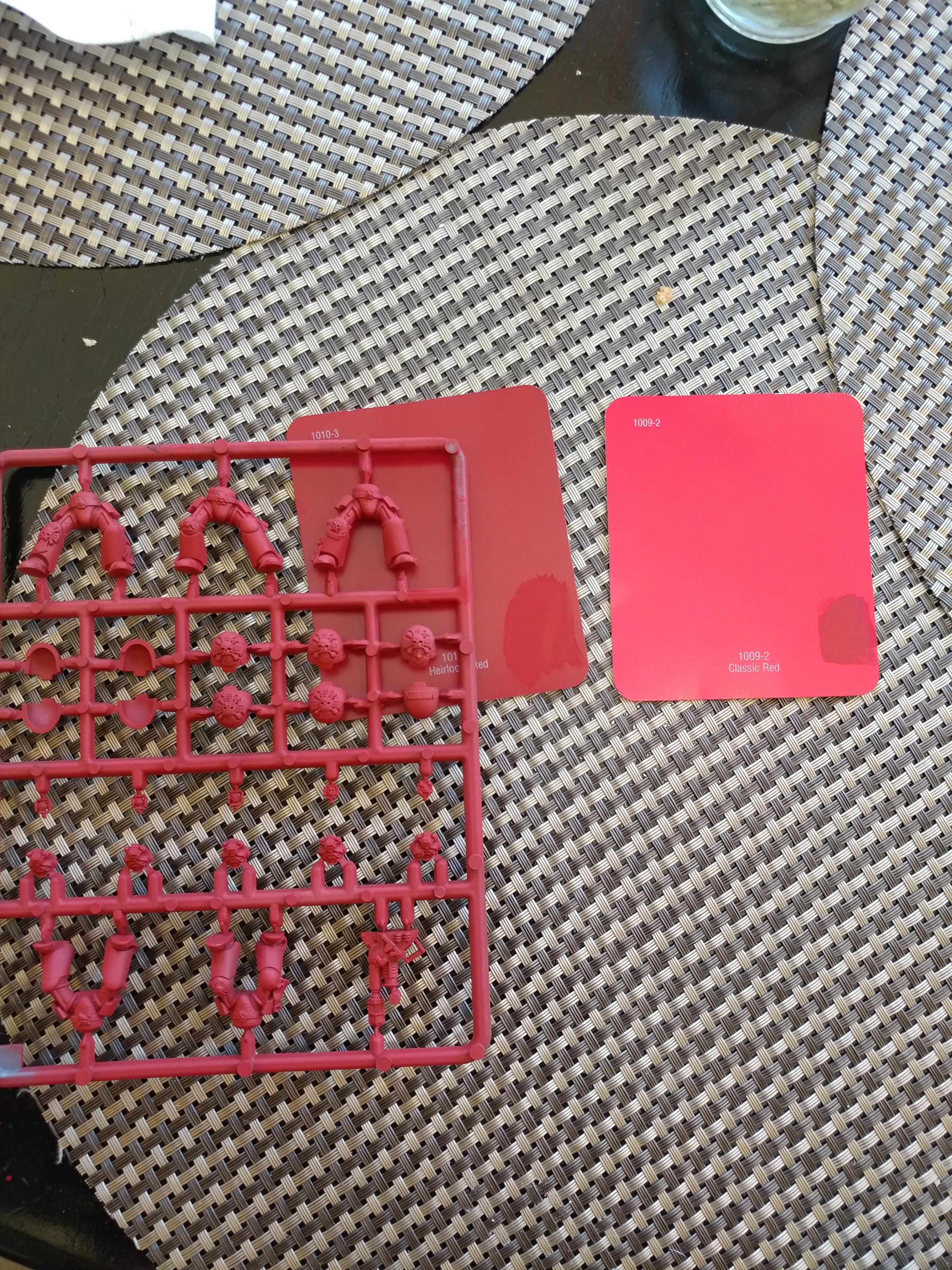 Citadel Mephiston Red Spray used on the sprue