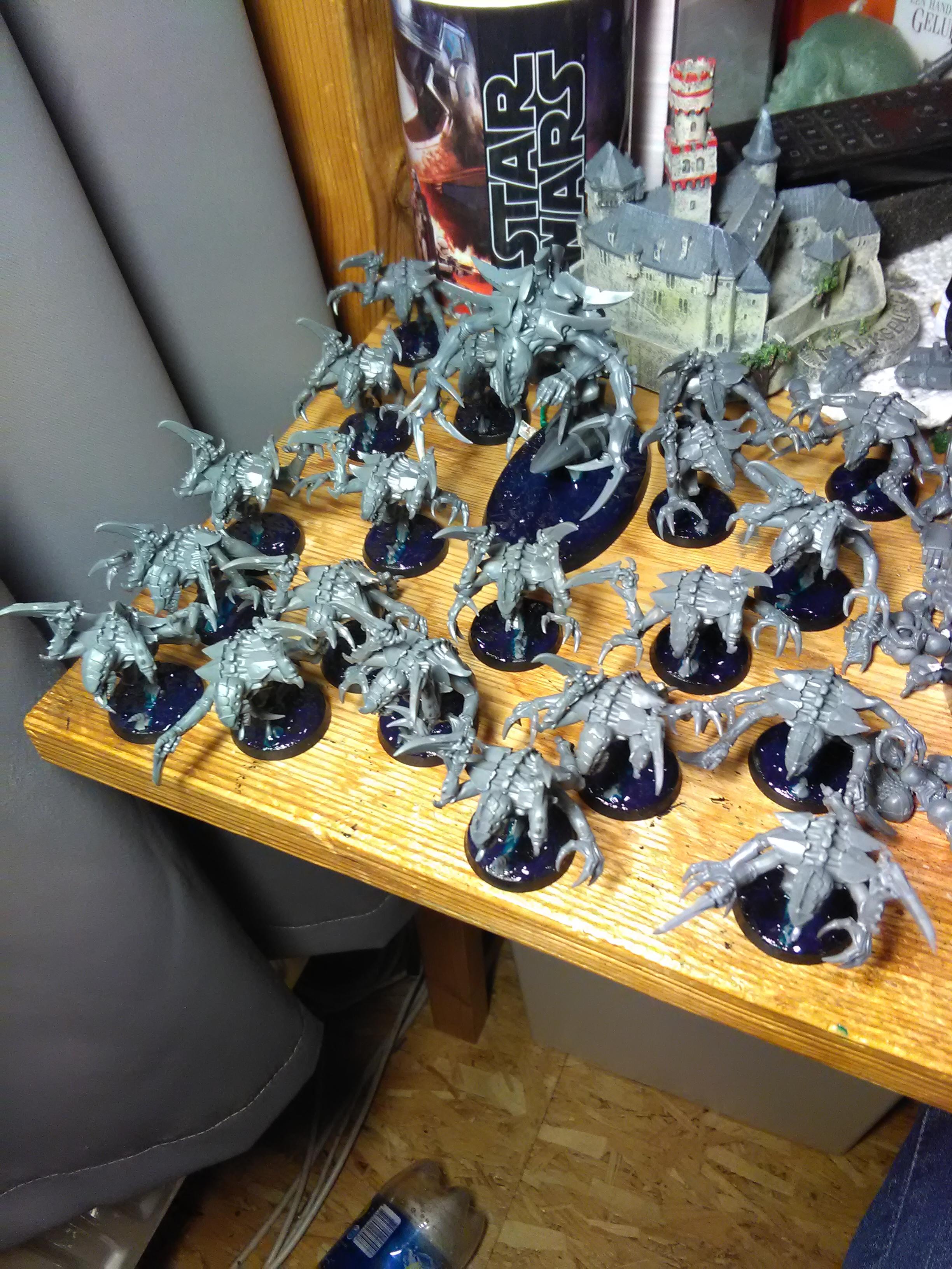 Tyranids, wip genestealer brood