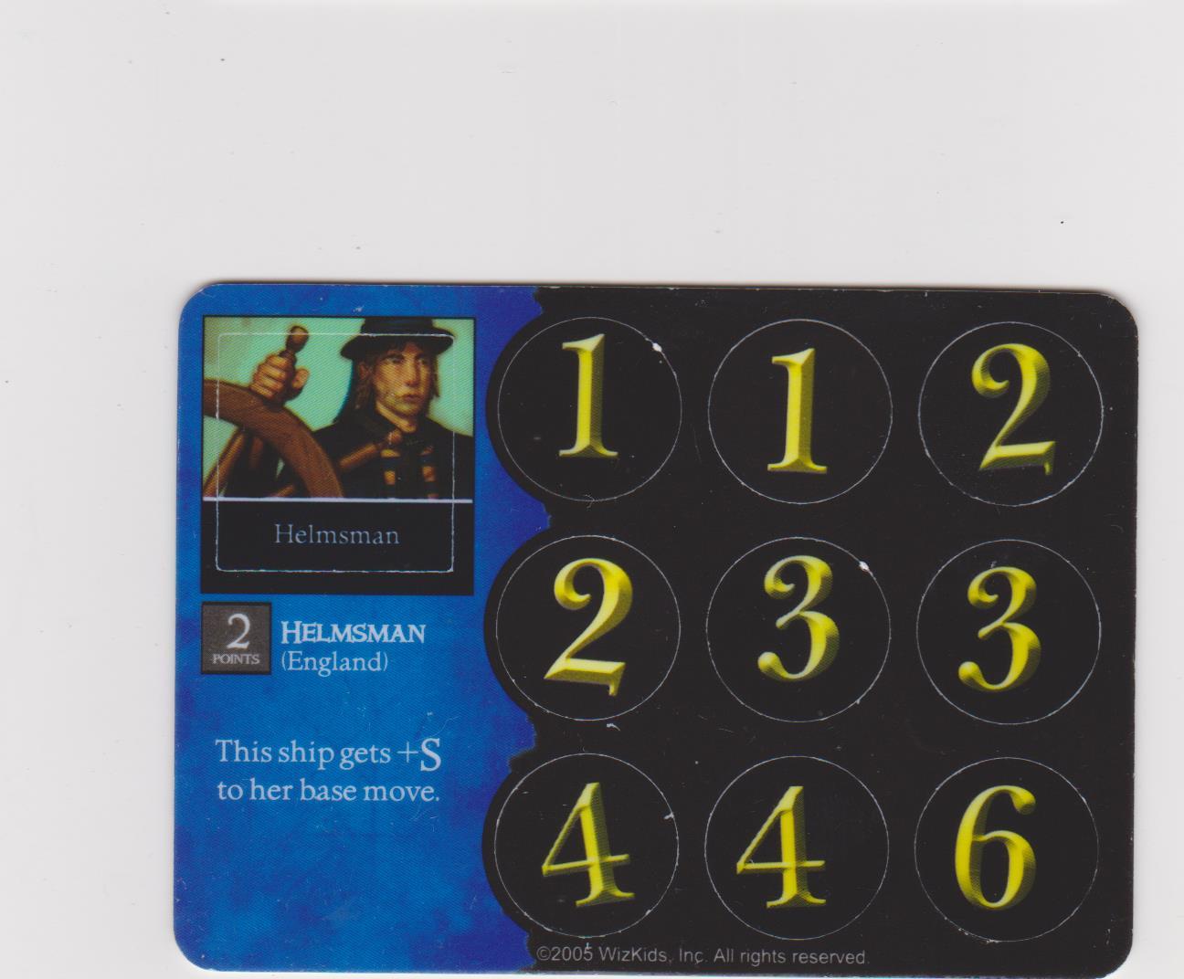 Helmsman , Treasure (3) (British)