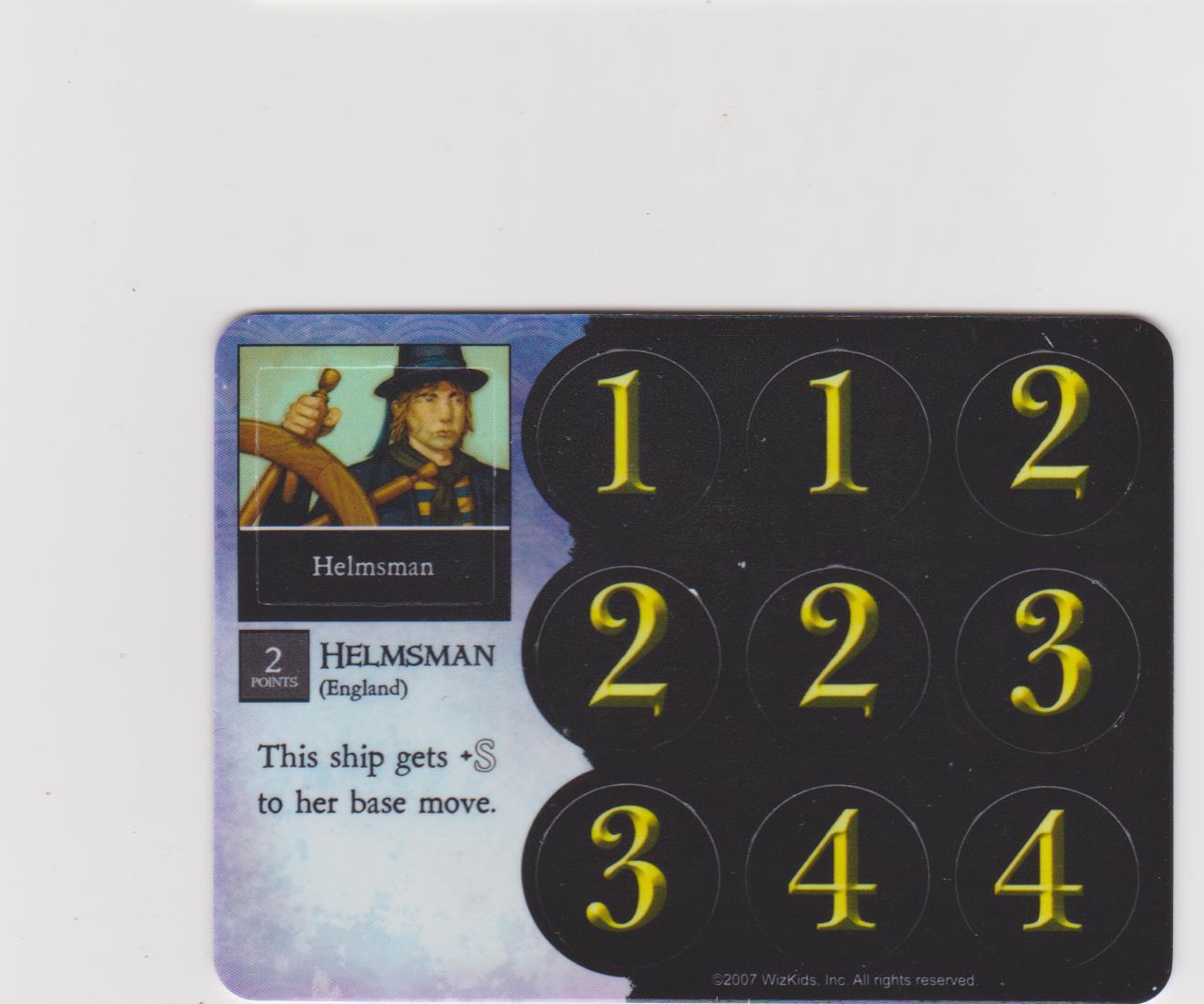 Helmsman , Treasure (5) (British)