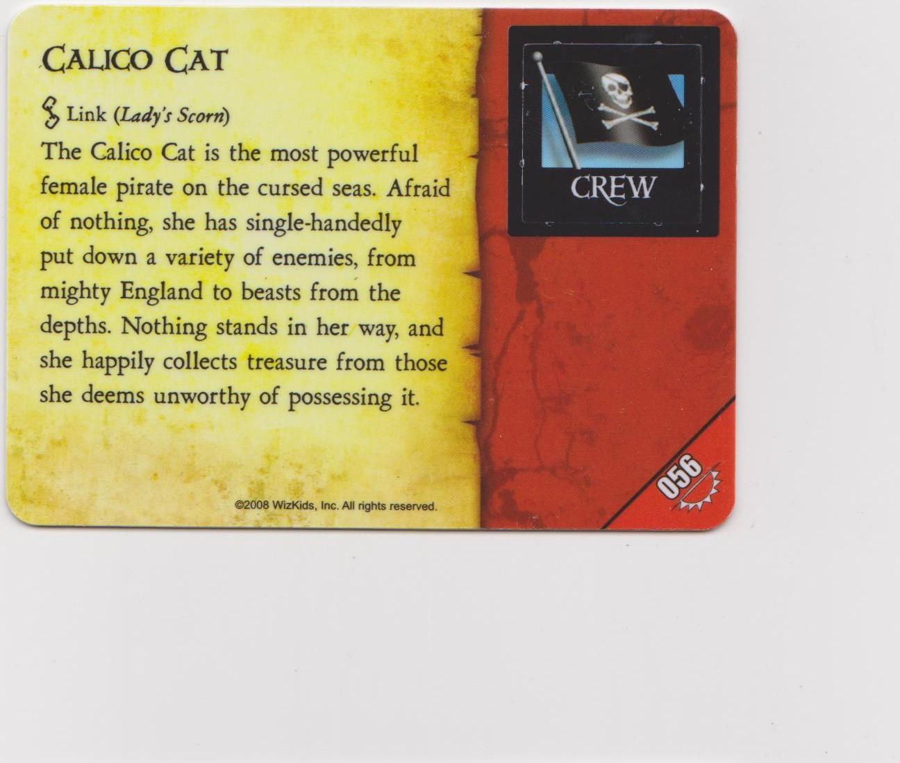 Calico Cat (4) (Pirate)
