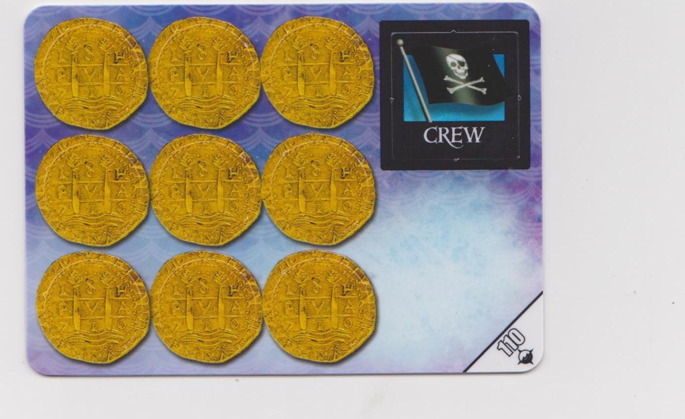 Captain , Treasure (2) (Pirate)