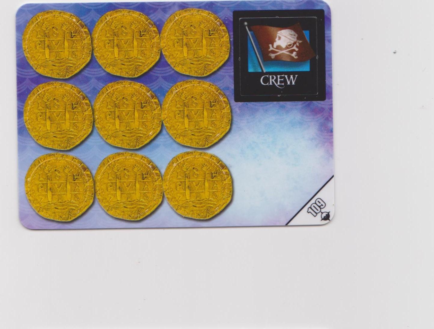 Captain , Treasure (2) (Cursed)