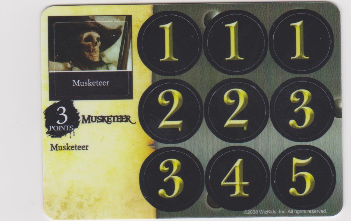Musketeer , Treasure (Cursed) (1)