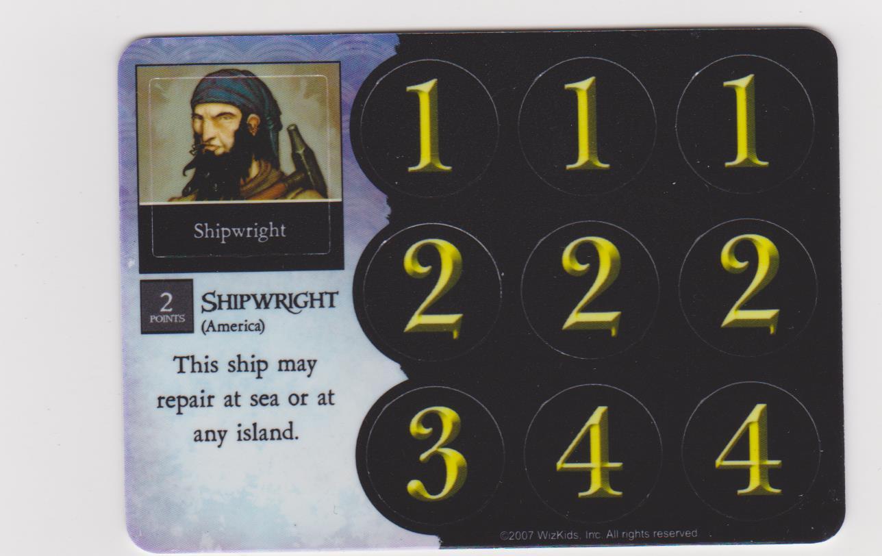 Shipwright , Treasure (1) (America)