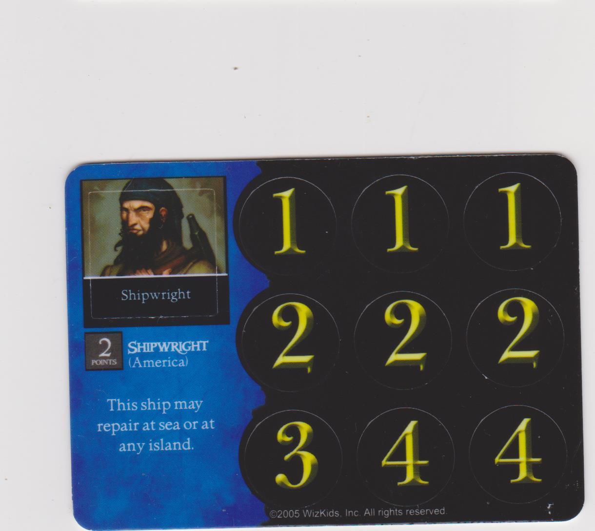 Shipwright , Treasure (3) (America)