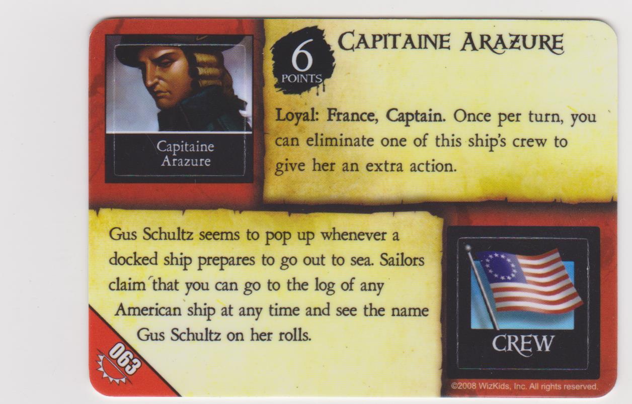 Capitaine Arazure (France) Gus Schultz (America) (1)