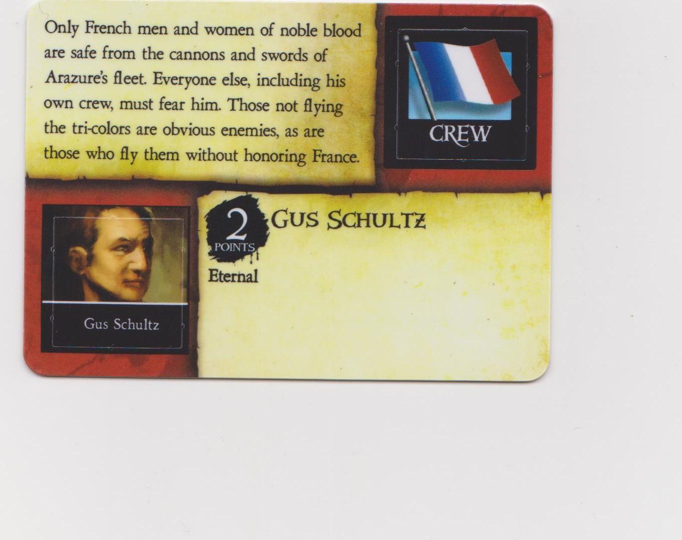 Capitaine Arazure (France) Gus Schultz (America) (2)