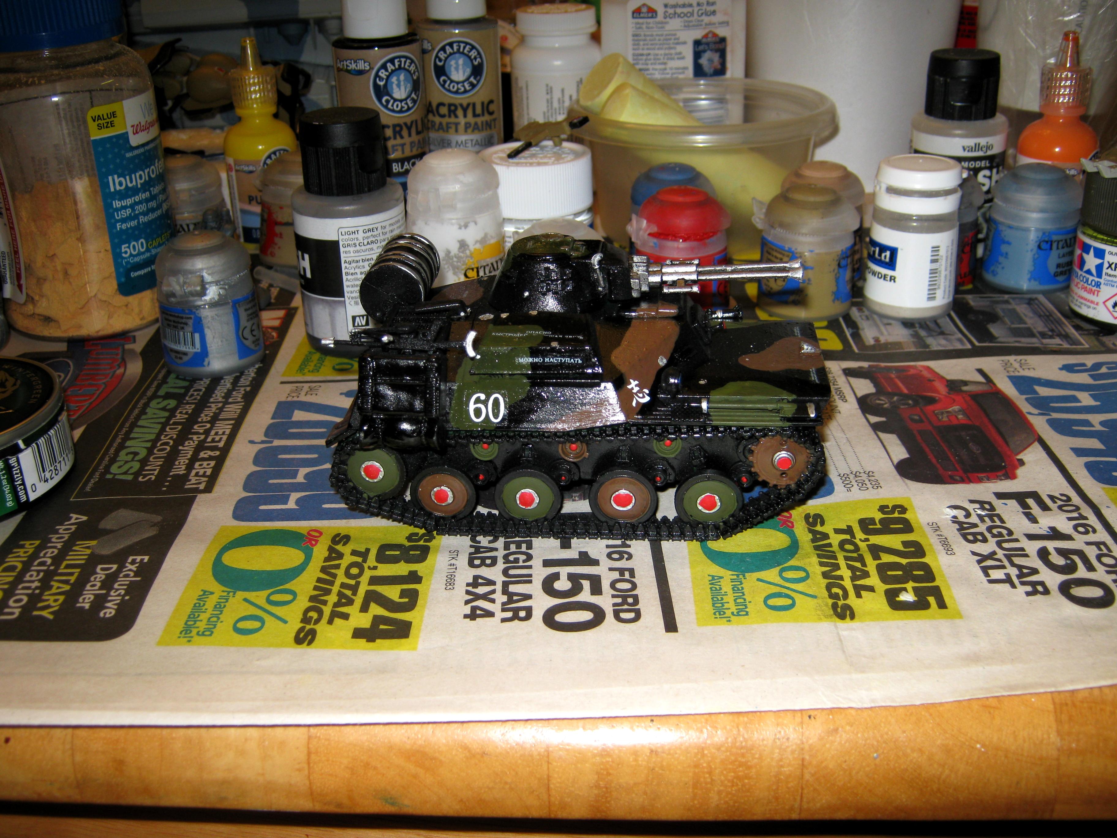 Amphibious, Conversion, Counts As, Imperial, Light Tank, Russians, Soviet, Tank, World War 2