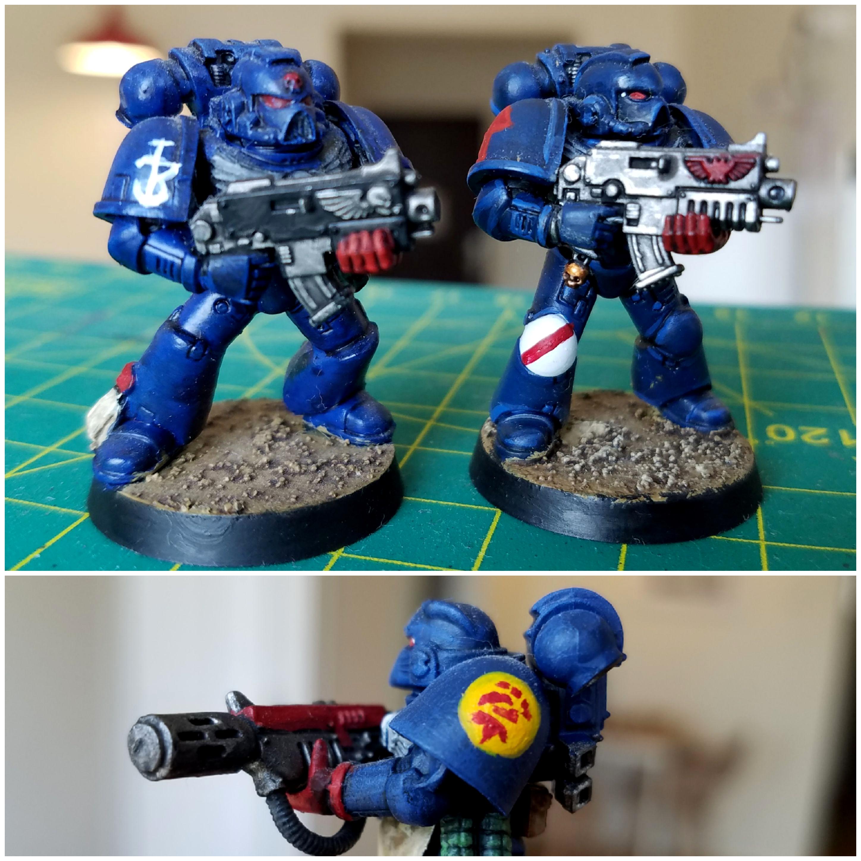 Comparison of First and Second Squad