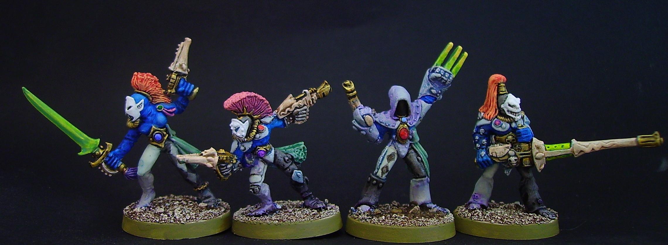 Aeldari, Death Jester, Eldar, Harlequins, High Warlock, Troupes, Warlock
