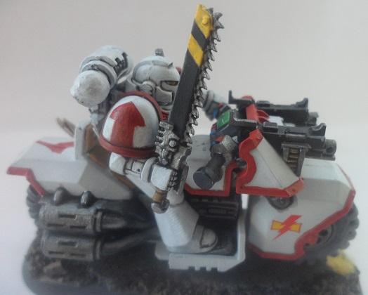 Bike, White Scars