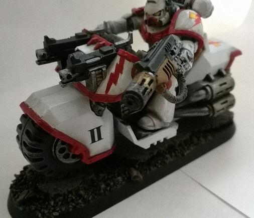 Bike, Meltagun, White Scars