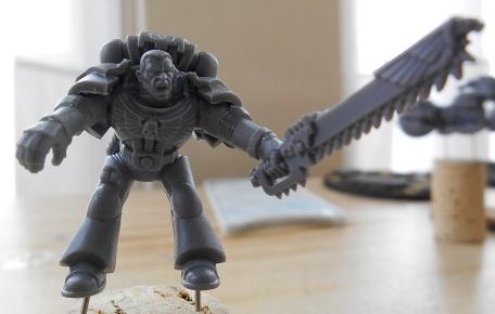 Command Squad, Space Marines Bikes, White Scars