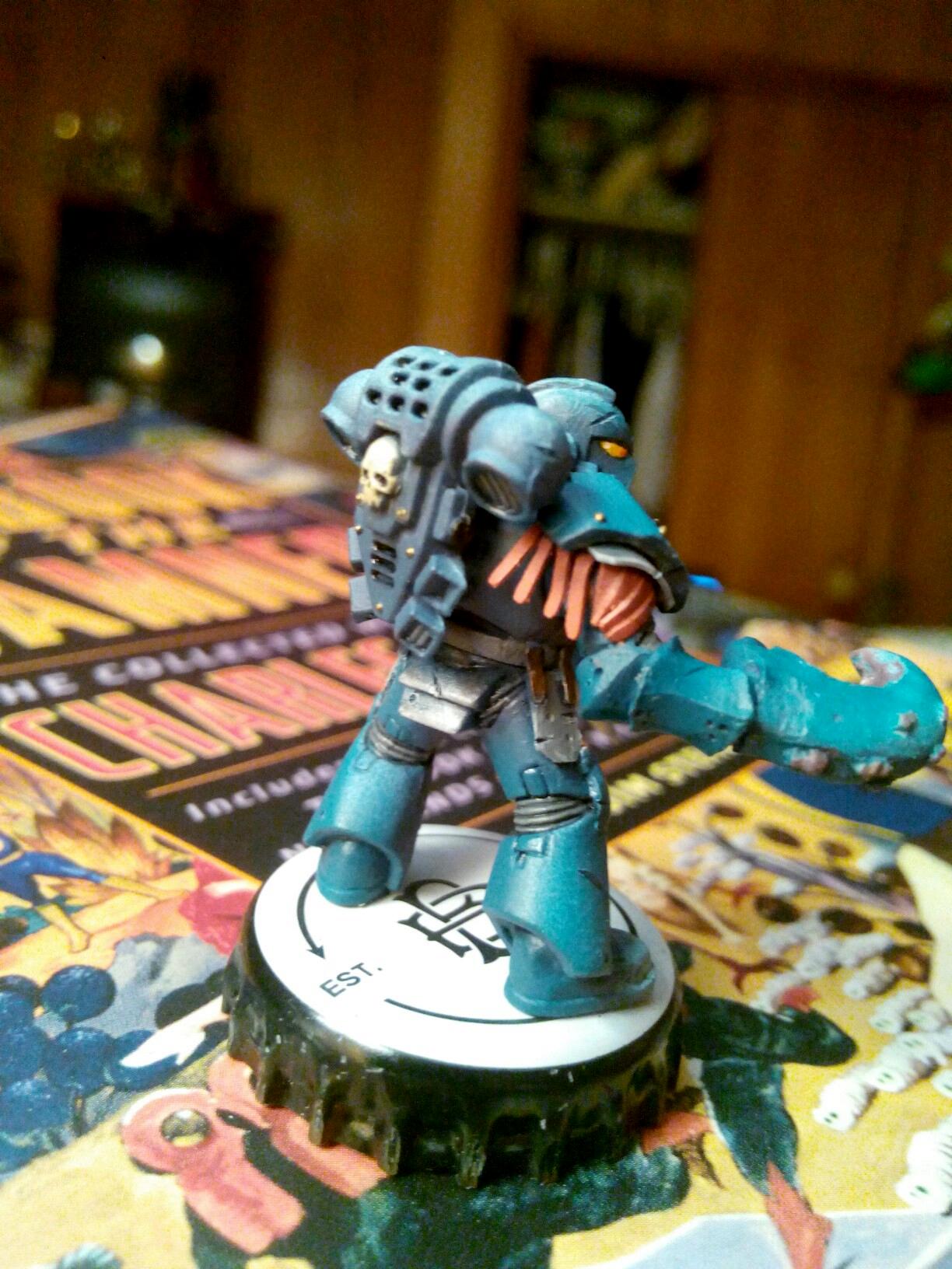 Chaos, Chaos Space Marines, Crab, Lobster, Mutant, Preshading, Space Marines, Warhammer 40,000