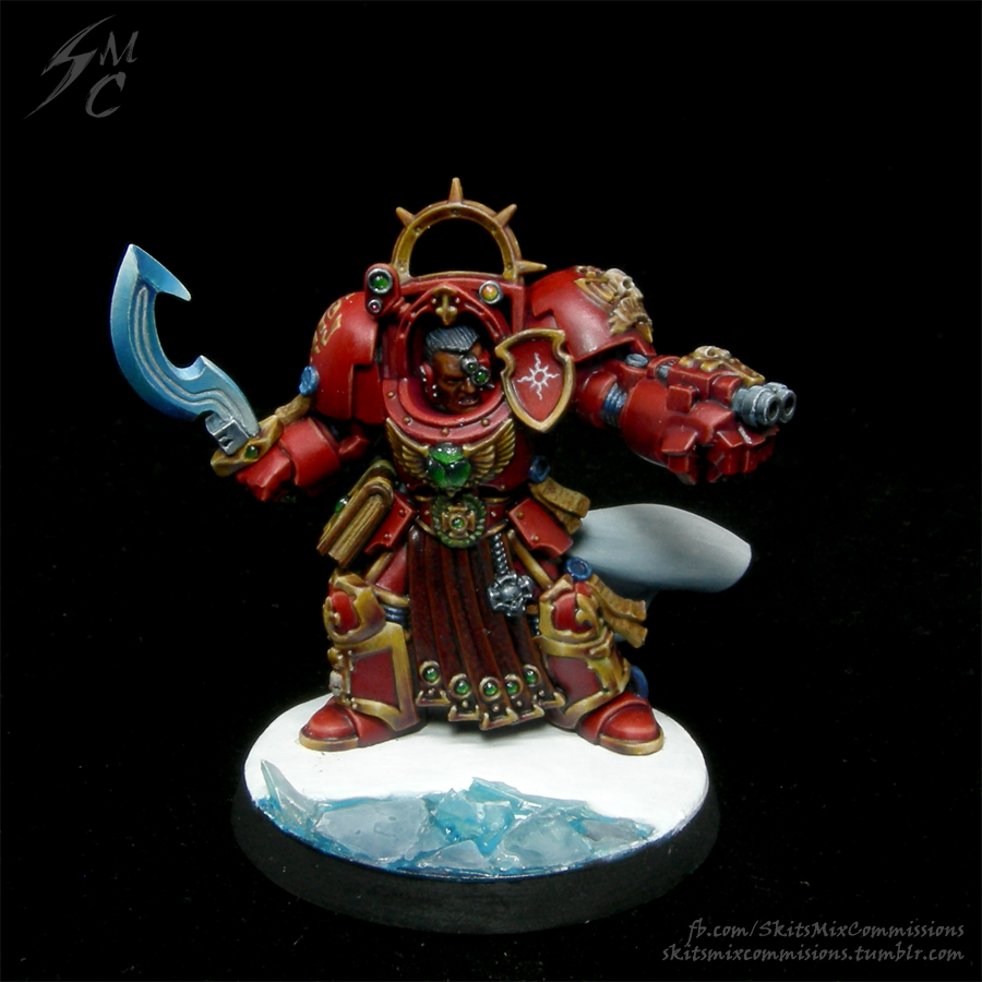 30k Thousand Sons, Captain, Librarian, Terminator Armor, Thousand Sons