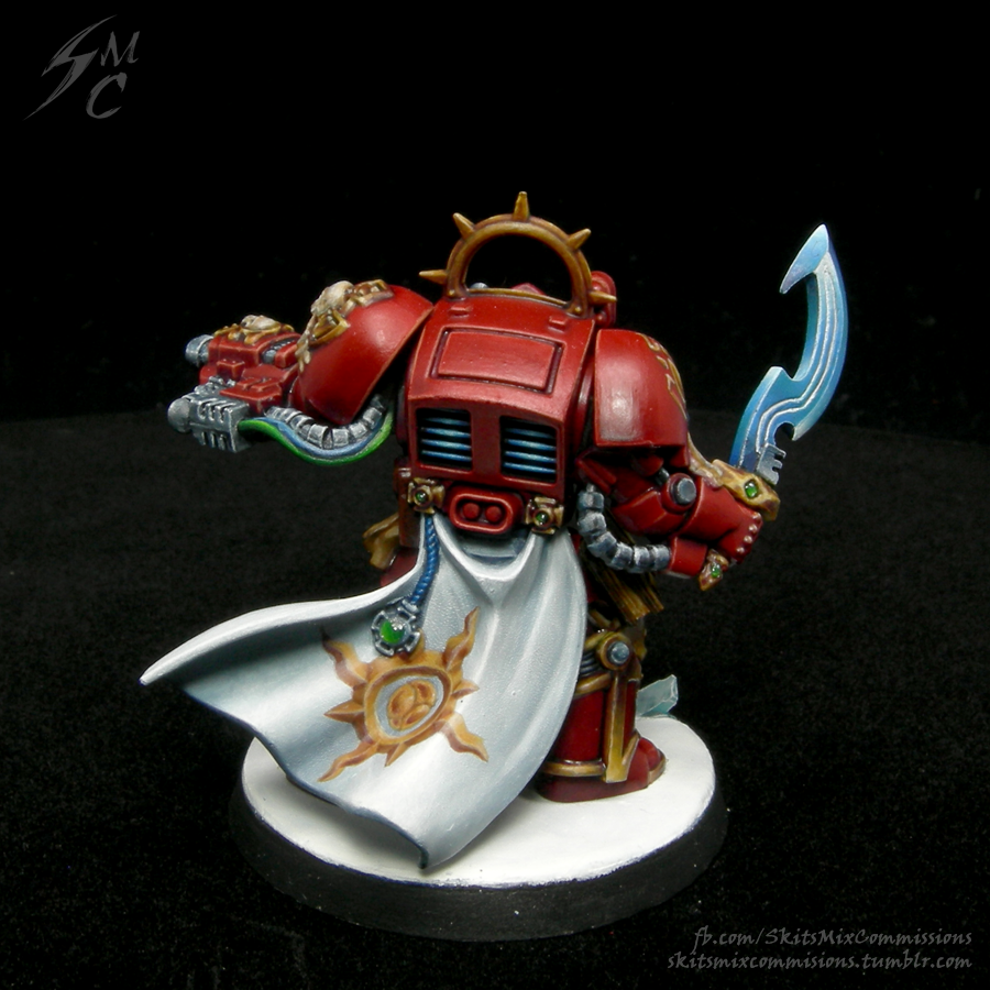 30k Thousand Sons, Captain, Librarian, Terminator Armor, Thousand Sons