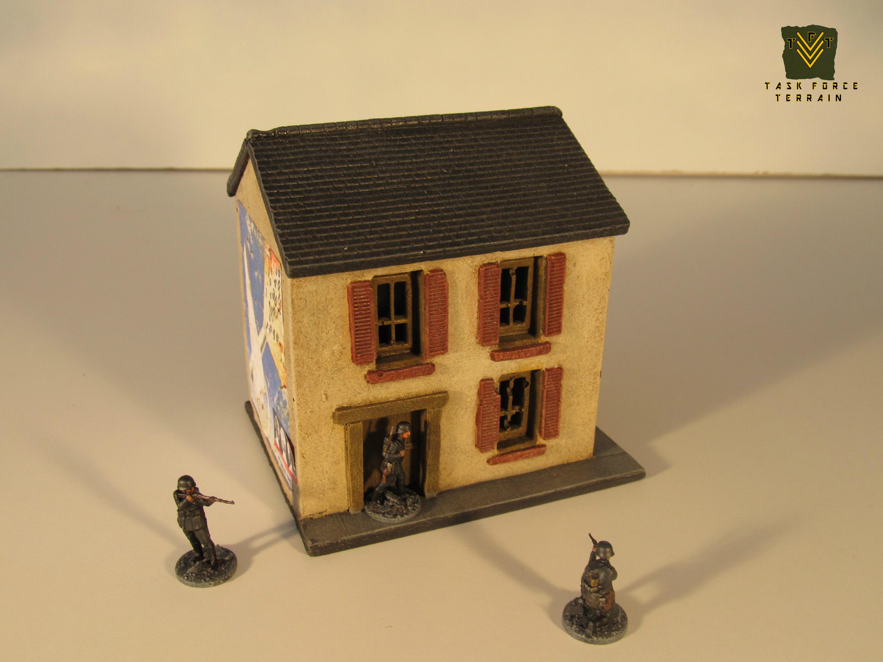 20mm, Buildings, Terrain, Wargames Terrain, World War 2