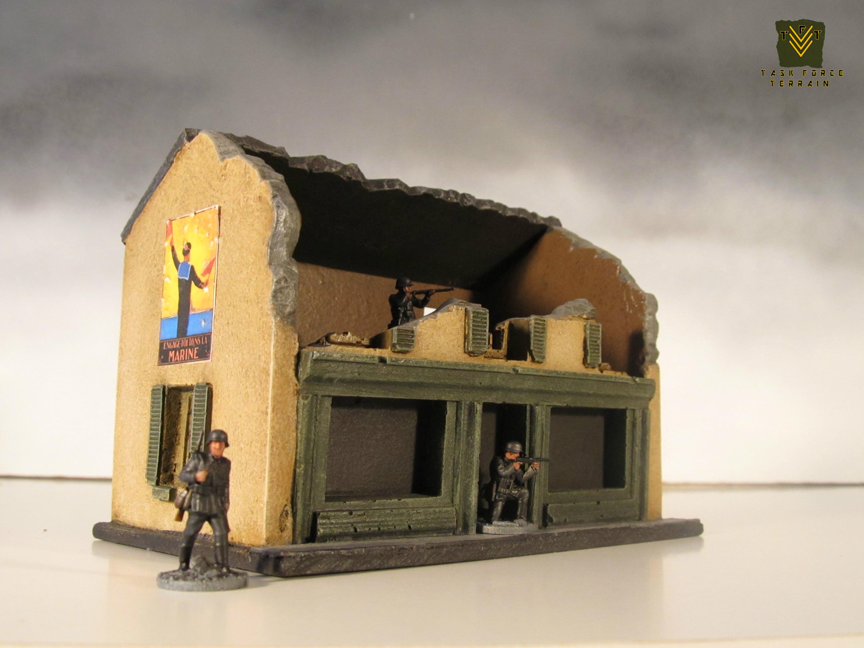 20mm, Buildings, Terrain, Wargames Terrain, World War 2
