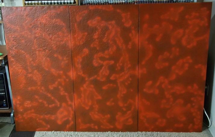 Lava, Terrain, Red Base
