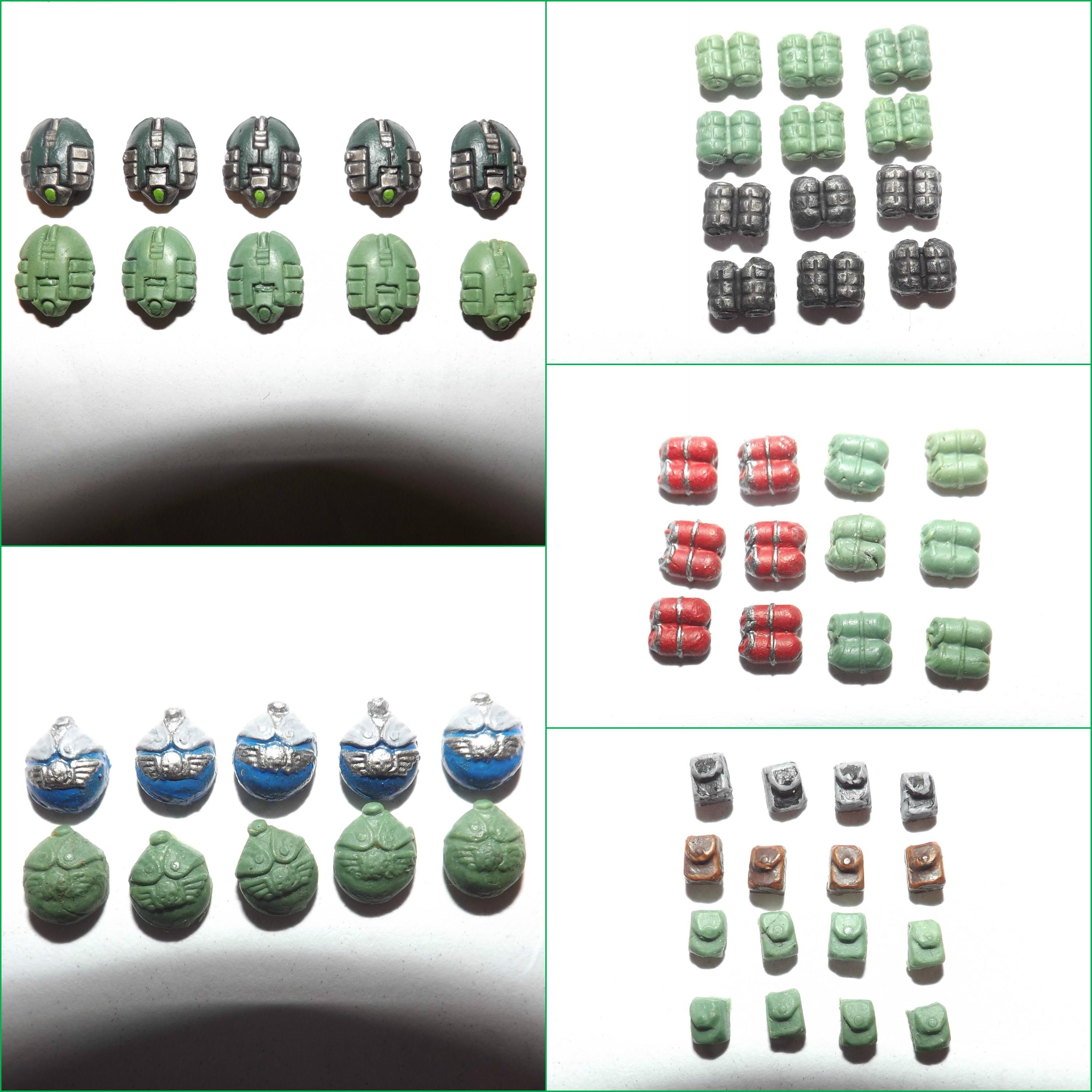 Green Stuff Bits,Before&amp;After.(2)