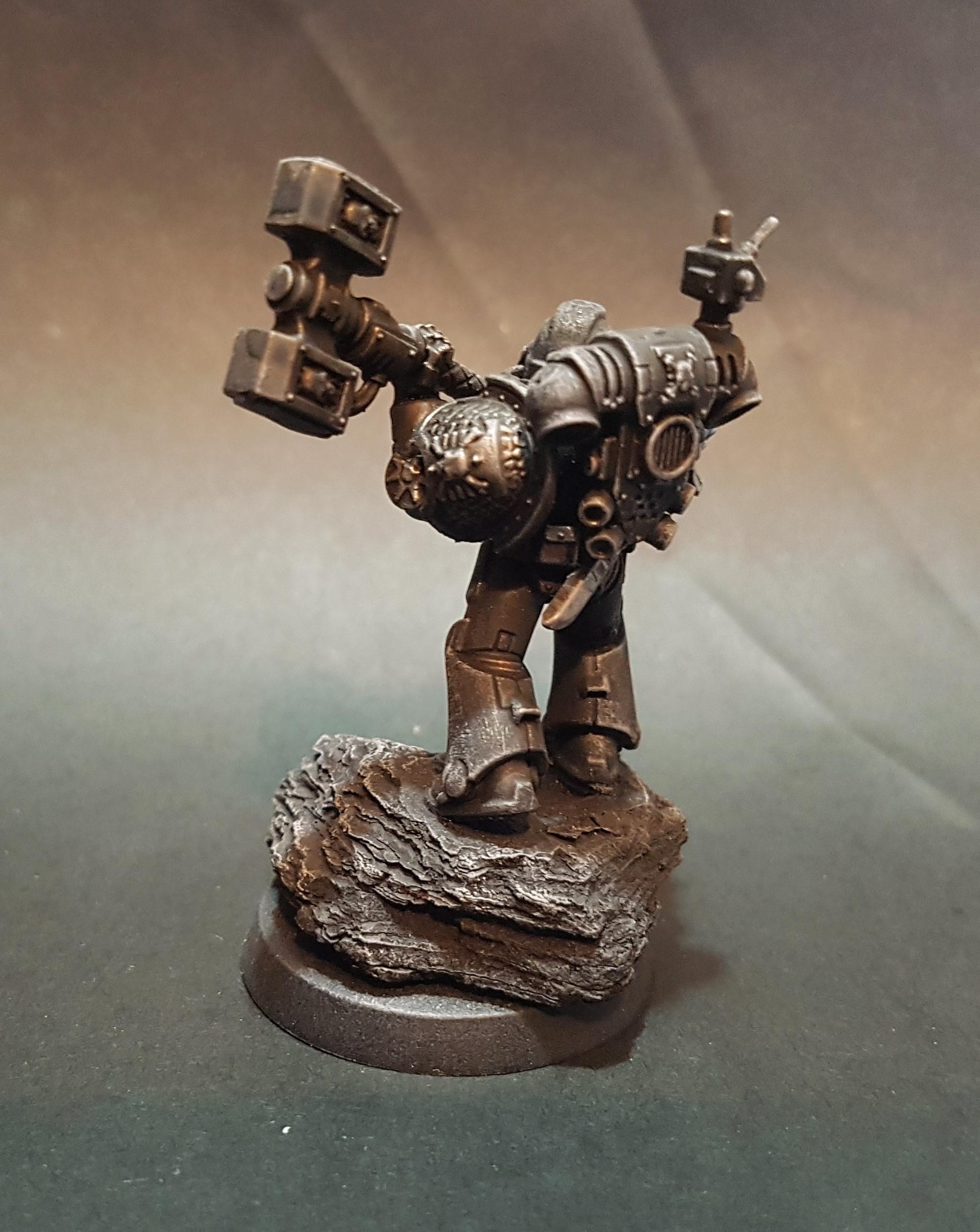 light grey drybrush