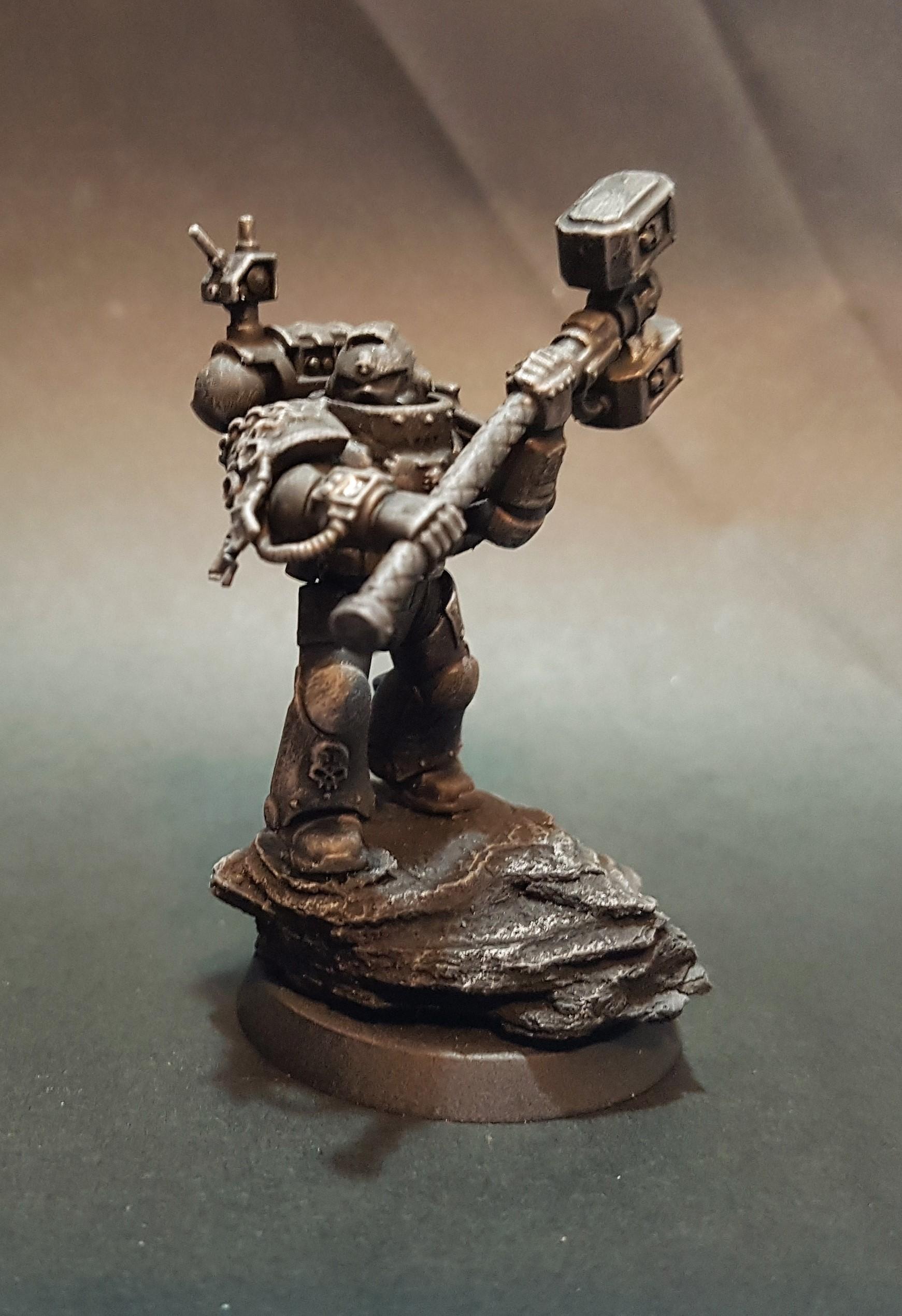 light grey drybrush
