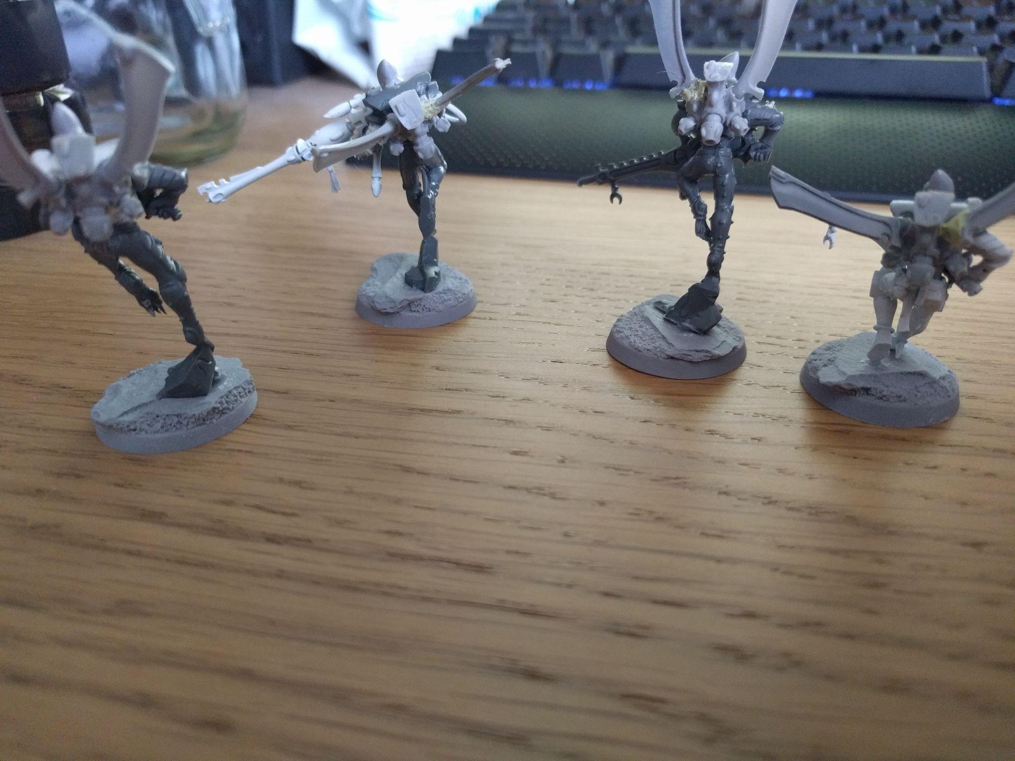 Heavy weapons from behind