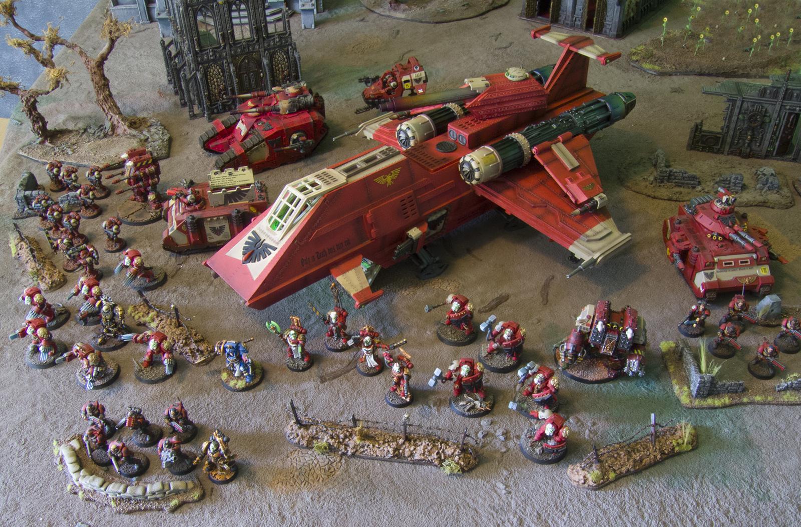 Angry Badger, Blood Ravens, Flyer, Hellbadger, Mdf, Thunderhawk