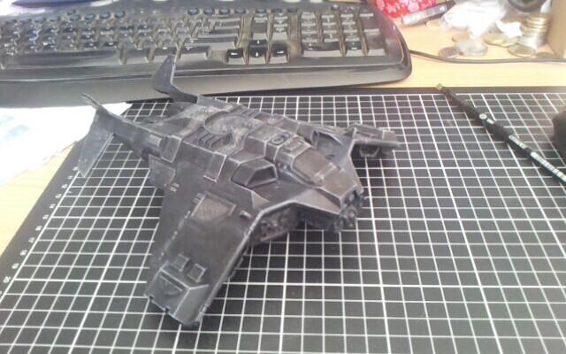 Batplane! Black done