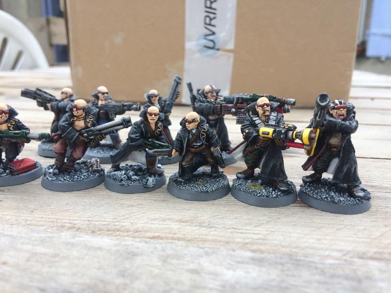 Delaque, Necromunda, Delaque - Men In Black - Heavy