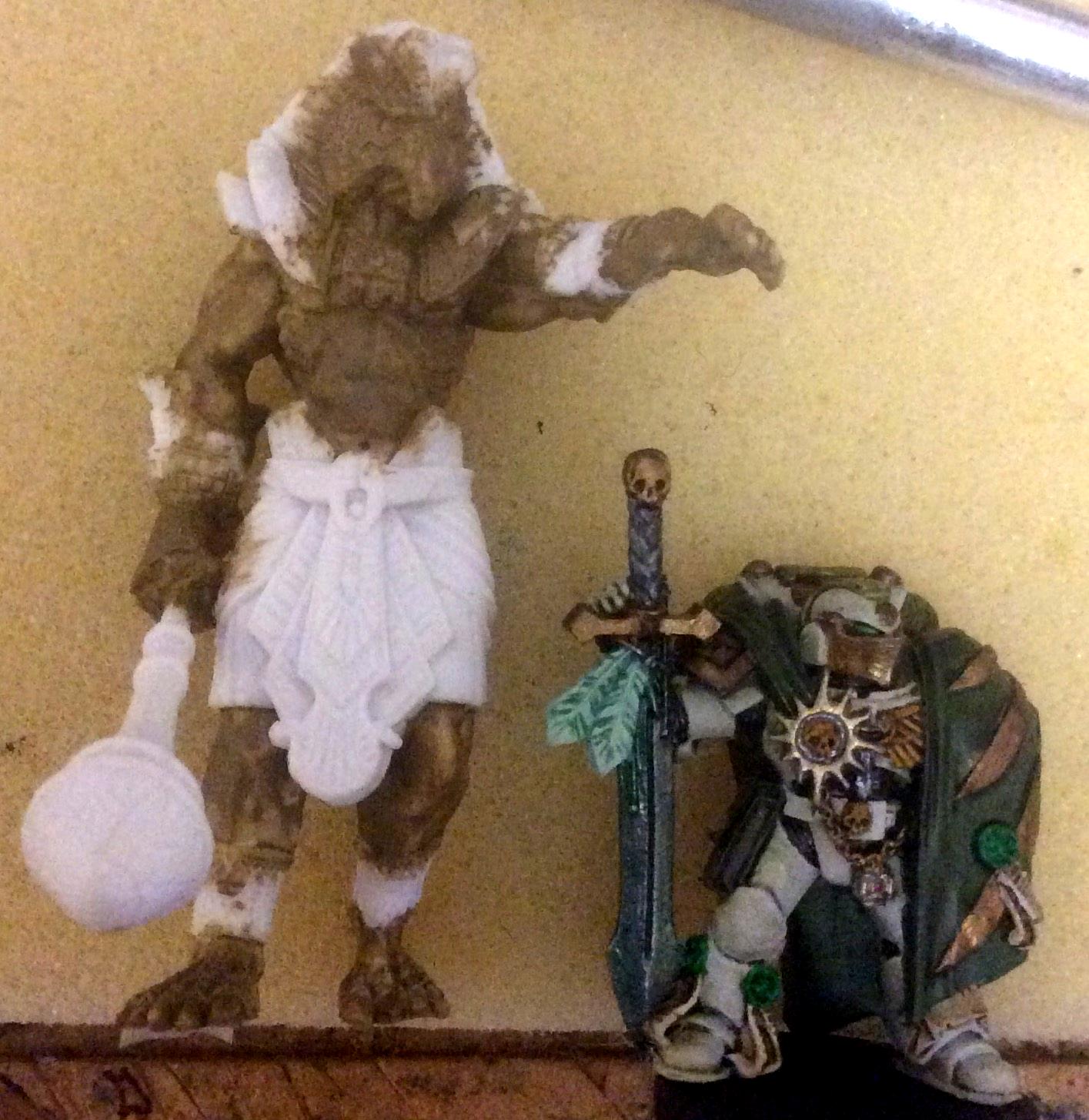 Bones, Not-egyptian, Pulp, Reaper, Statue, Work In Progress