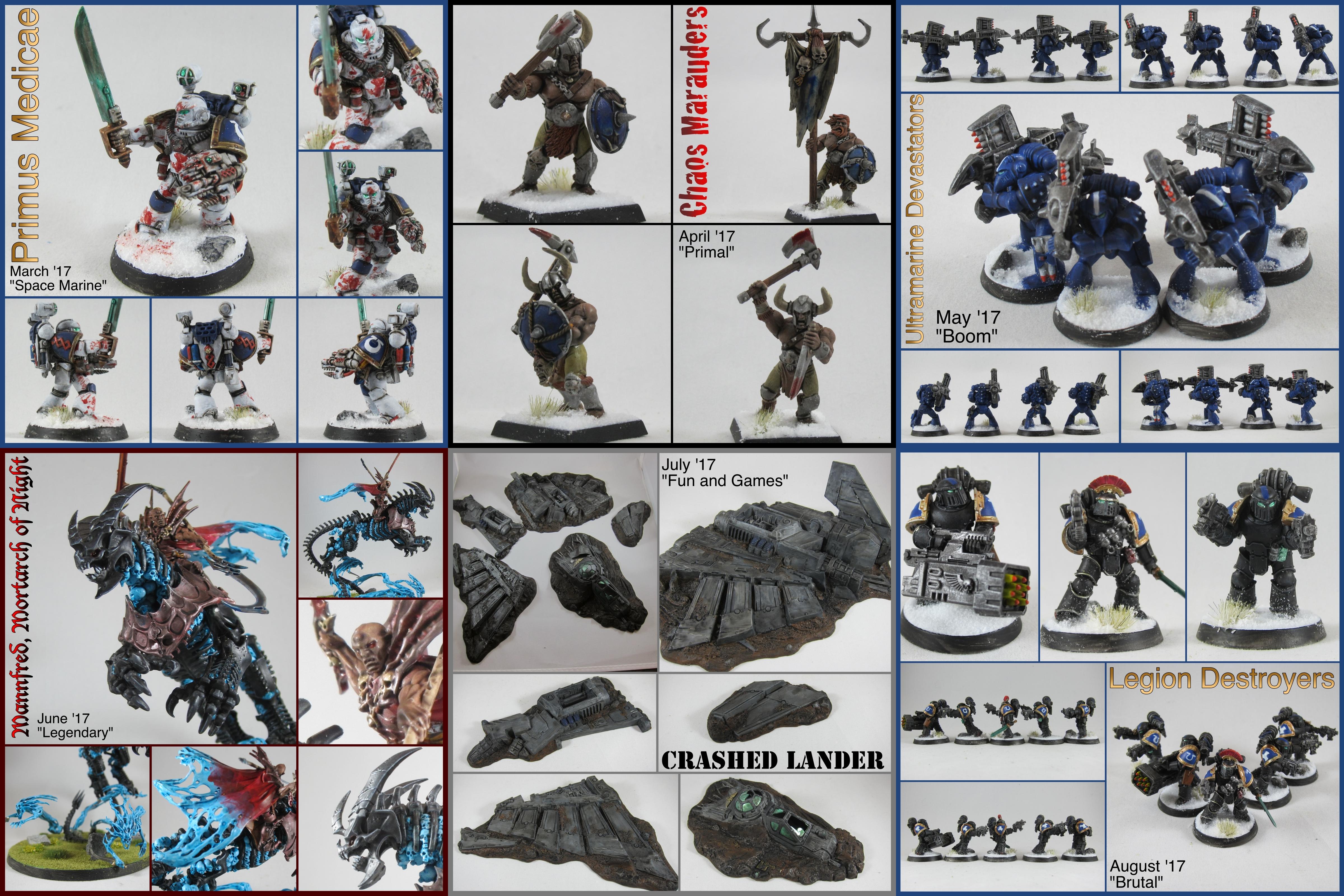 Space Marines, 2017 half year